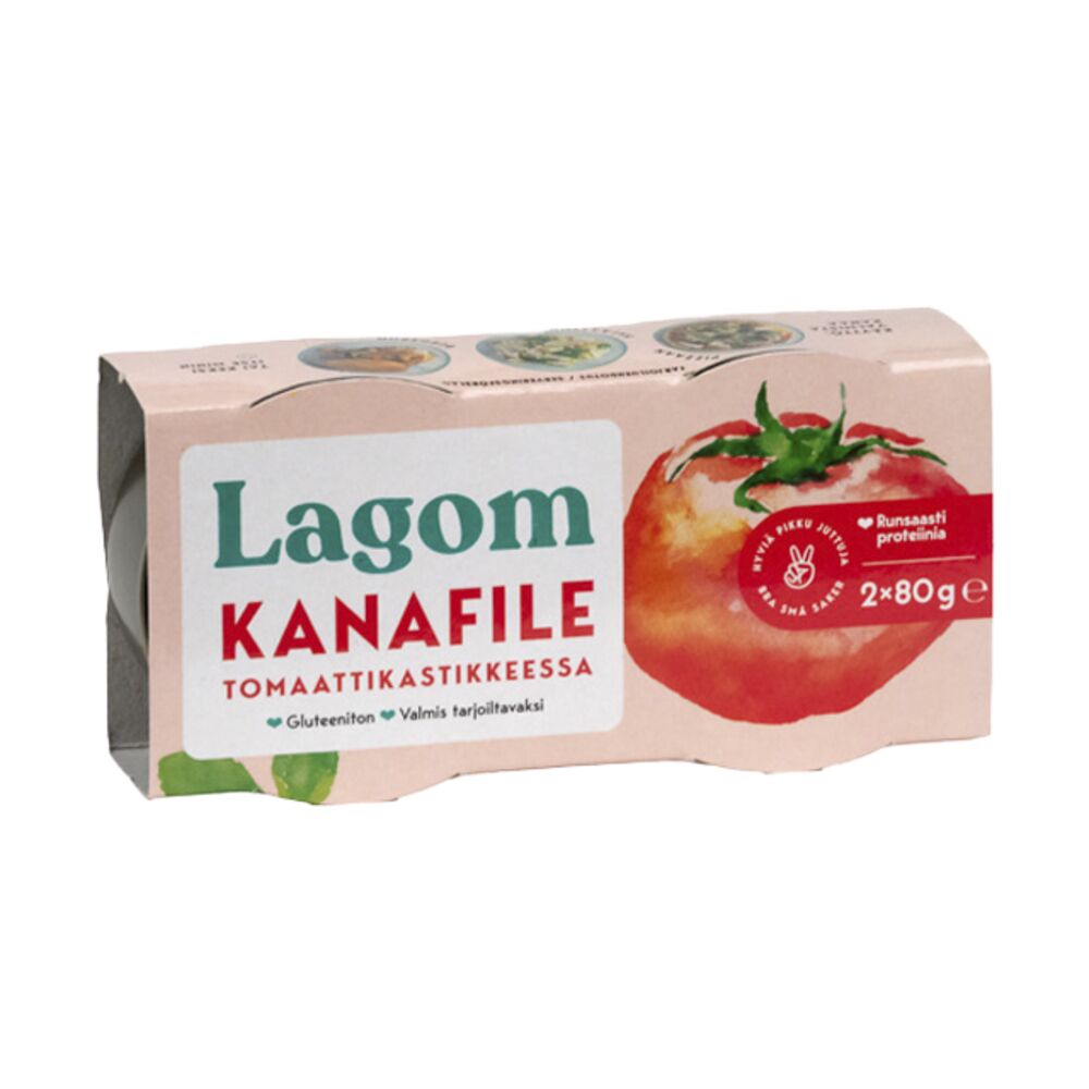 Lagom Kanafile tomaattikastikkeessa 2x80g