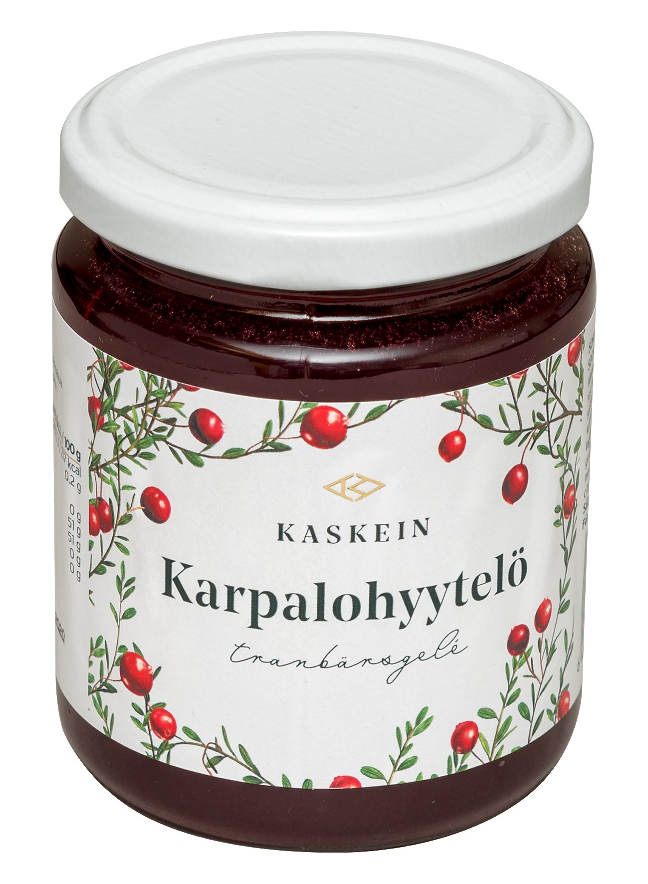Kaskein karpalohyytelö 280g