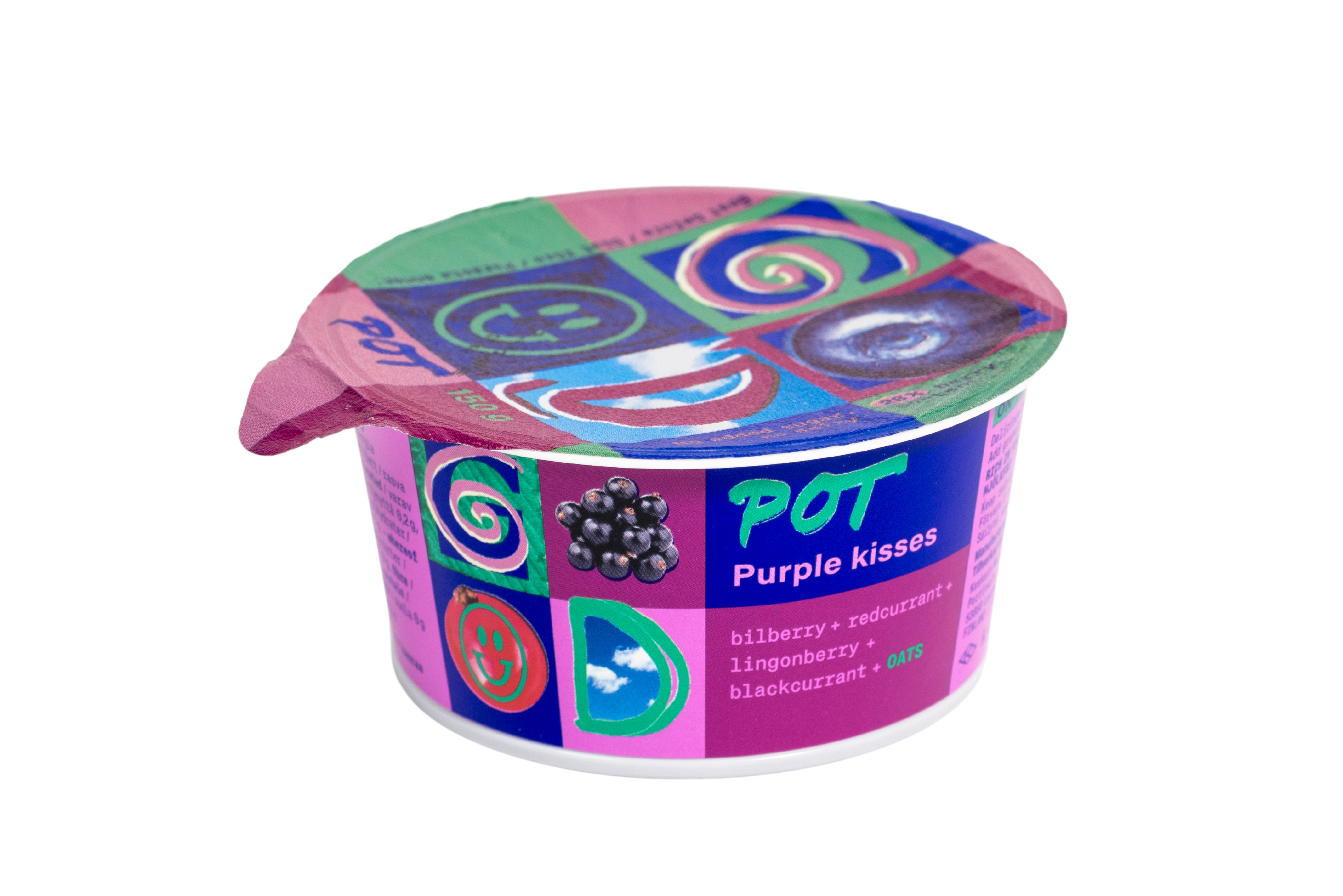 Kaskein Good Pot Purple Kisses marja- ja hedelmävälipala 150g