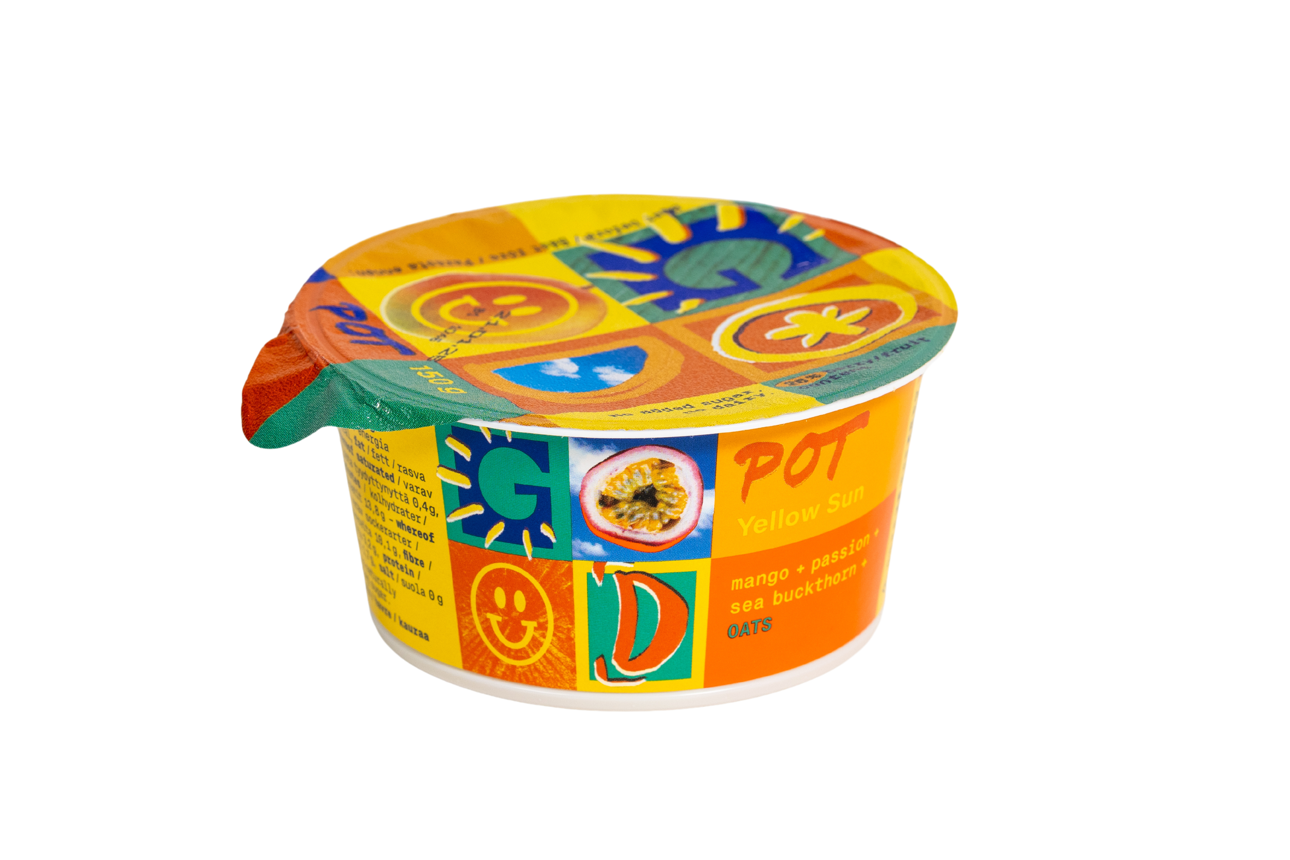 Kaskein Good Pot Yellow Sun marja- ja hedelmävälipala 150g