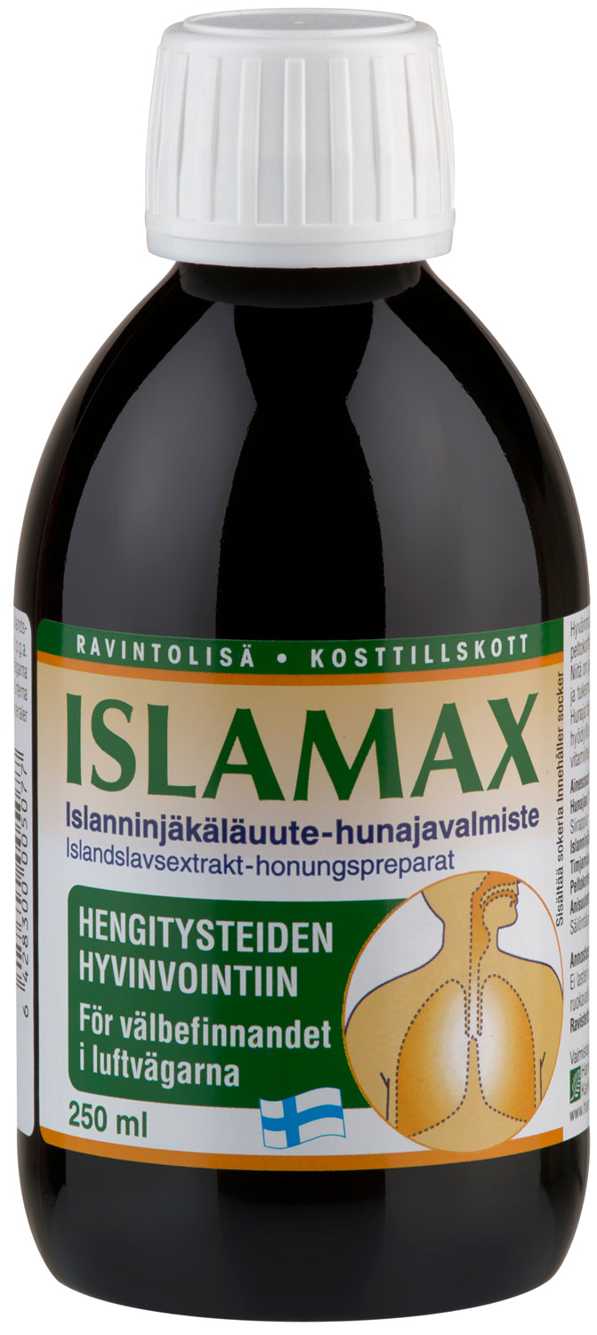 Islamax islanninjäkäläuute - hunajavalmiste 250 ml