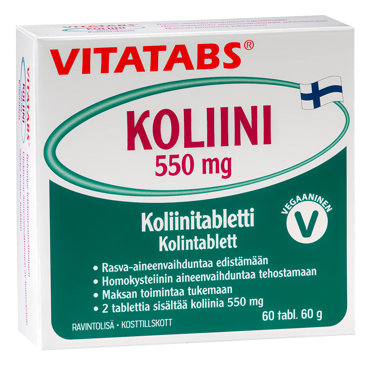 Vitatabs Koliini koliinitabletti 60 tabl