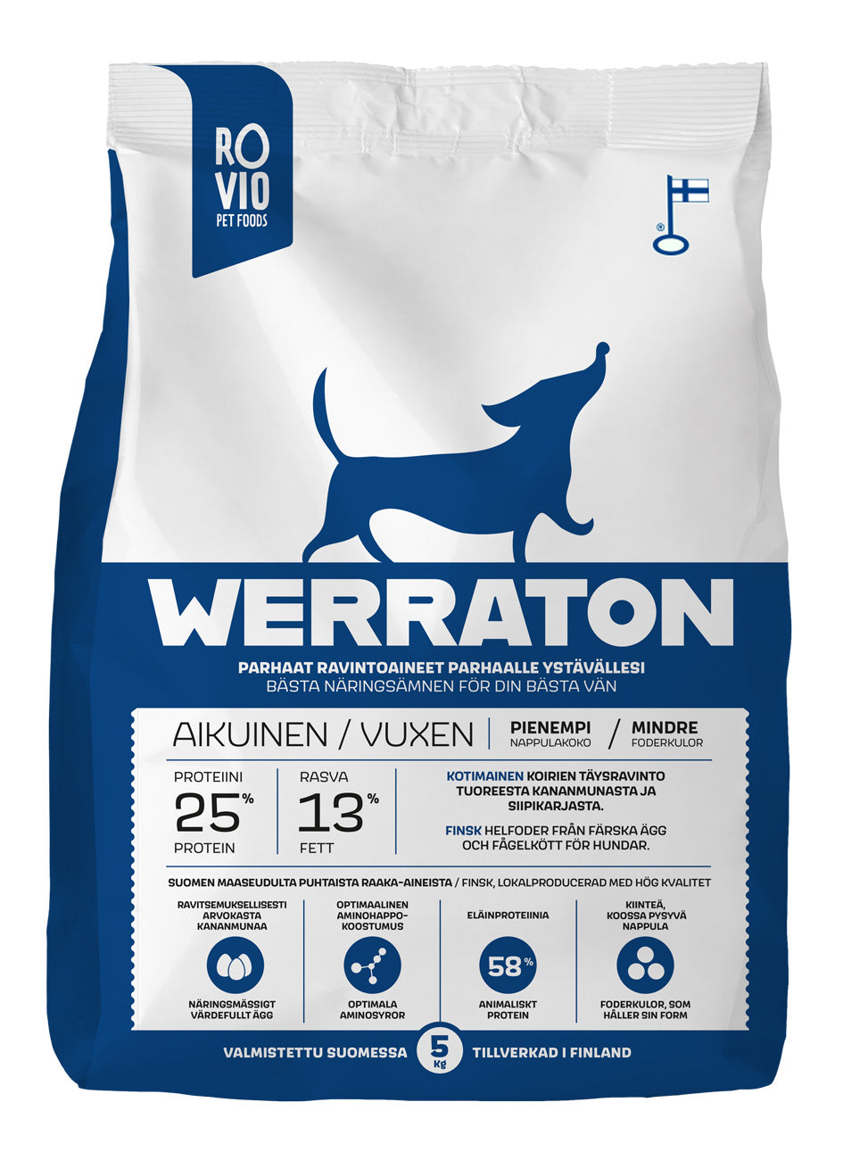 Werraton Aikuinen koiranruoka 5 kg