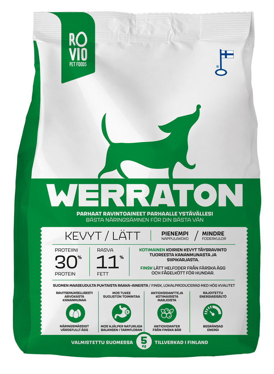 Rovio Pet Foods Werraton Kevyt 5 kg