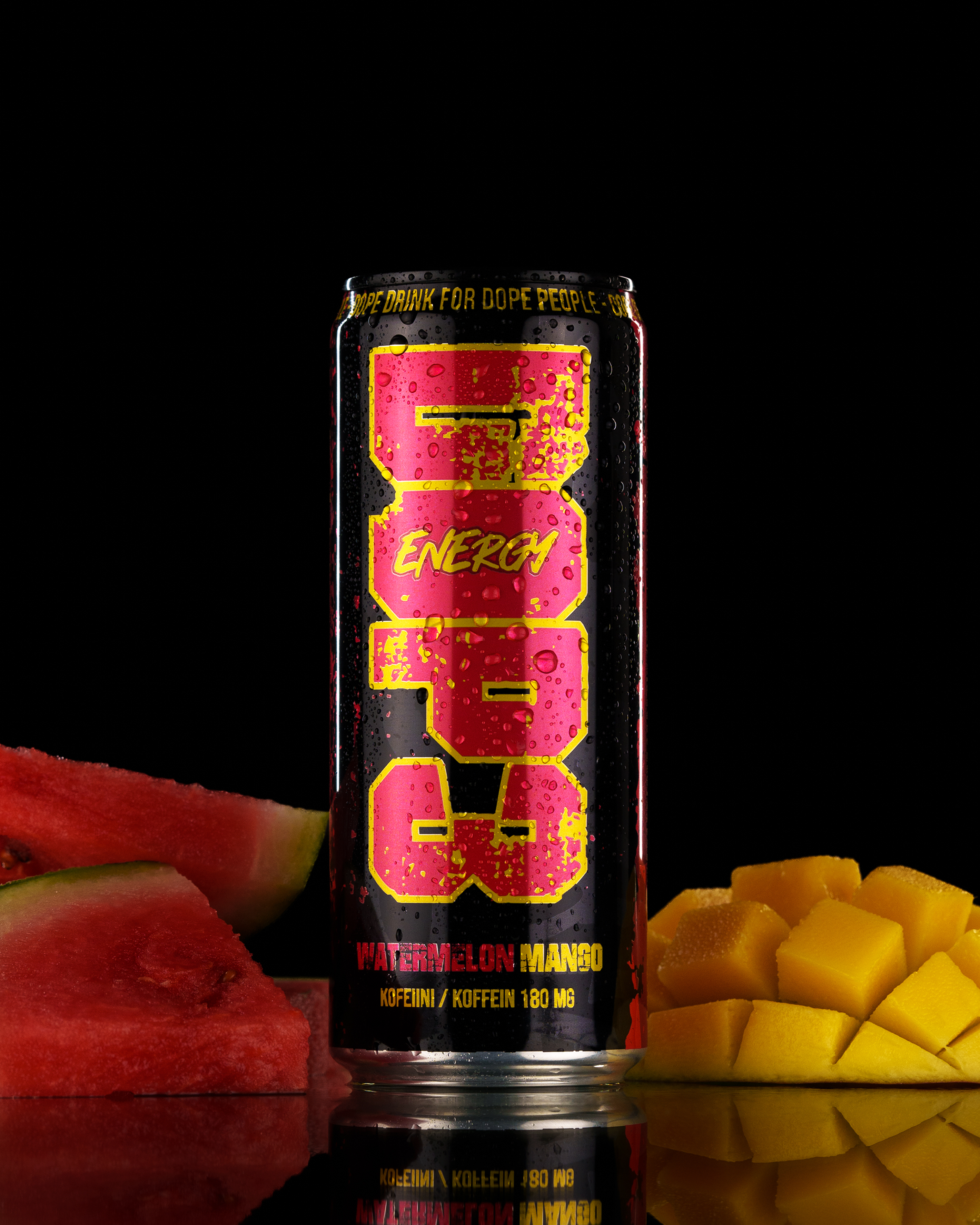 PTVLABS Dop3 Energy - Energiajuoma, Watermelon Mango 330ml