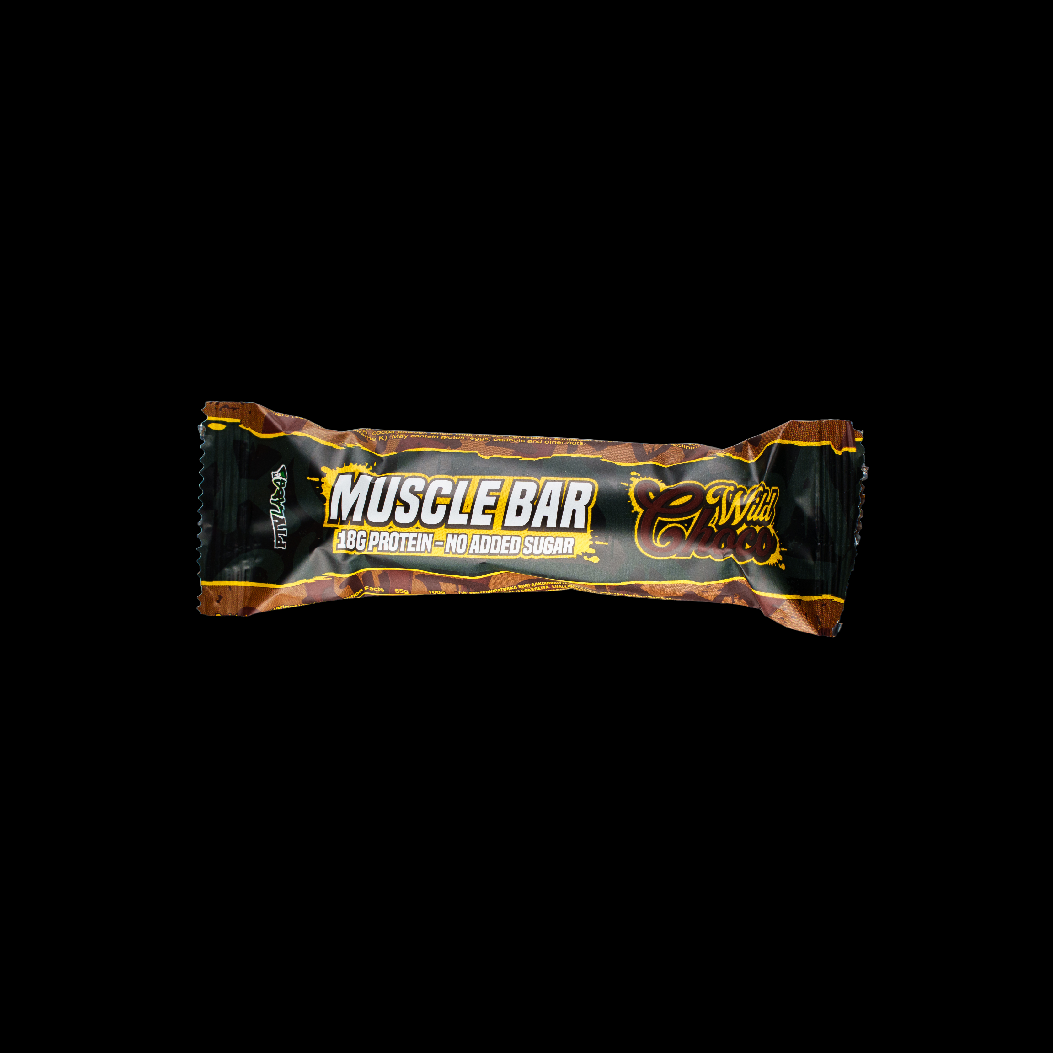 PTVLABS Muscle Bar proteiinipatukka, Wild Choco 55g