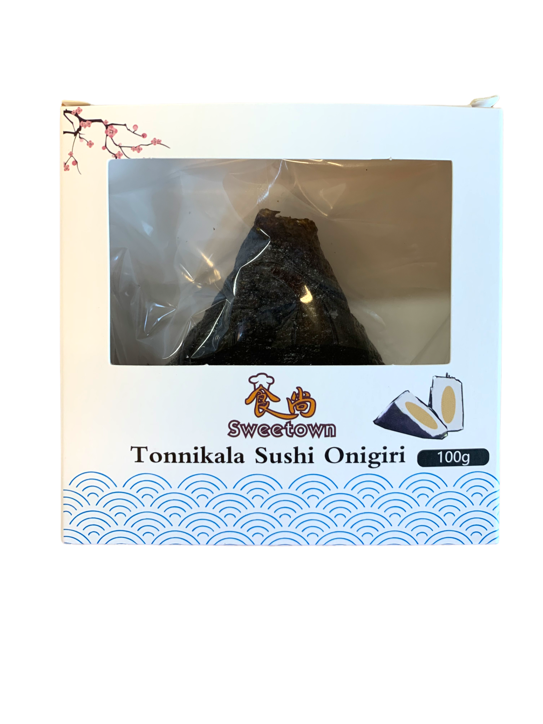 Sweetown sushi riisi ja Tonnikala murska kastike sisältää