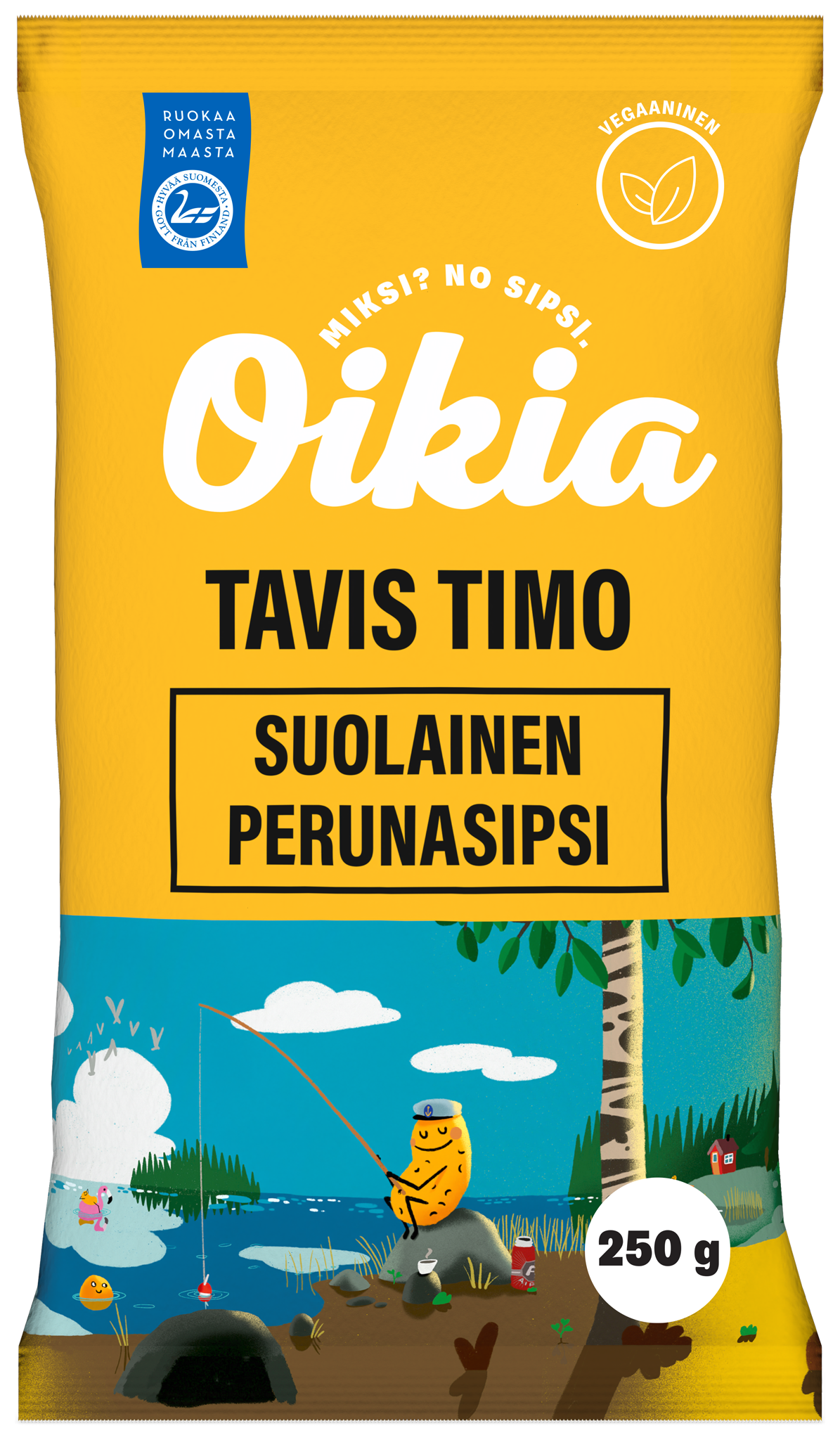 Oikia Tavis Timo suola perunalastut 250g