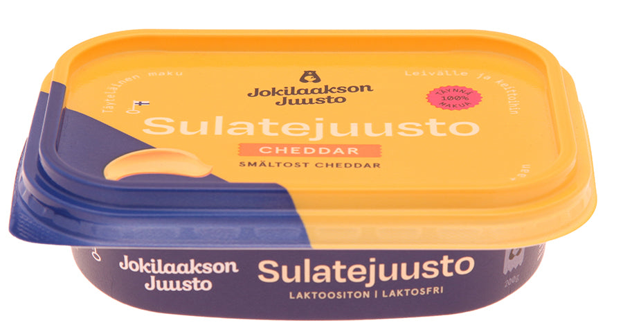 Jokilaakson Juusto Sulatejuusto cheddar 200g
