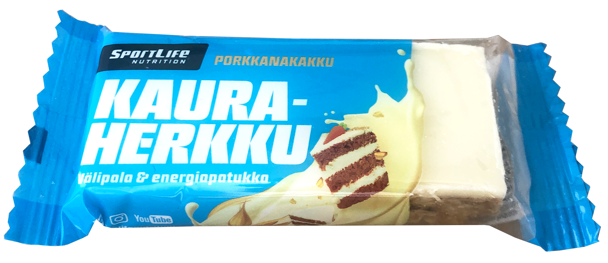 SportLife Nutrition Kauraherkku 70g Porkkanakakku energiapatukka