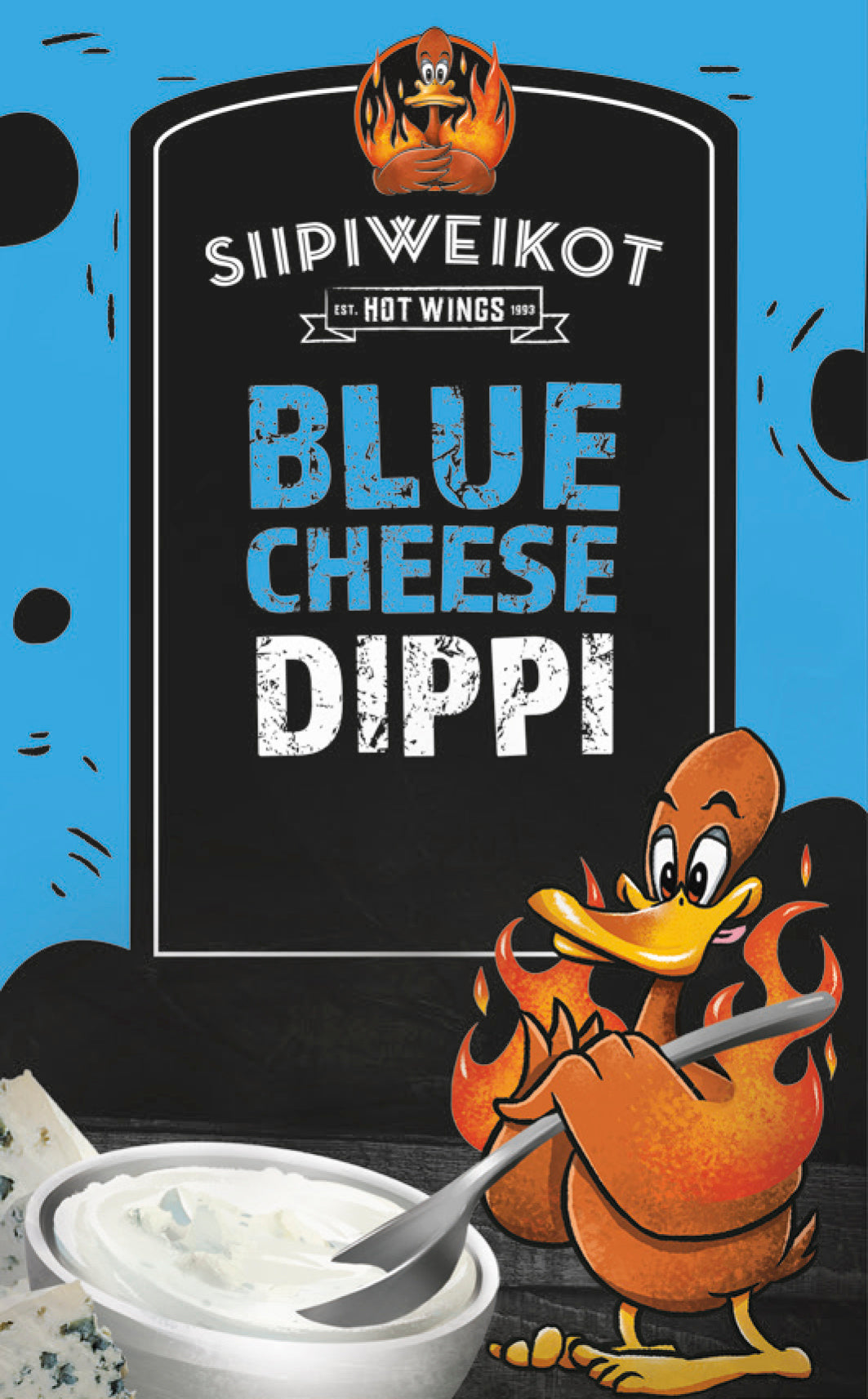 Sauce au fromage bleu Siipiweikot 20 g