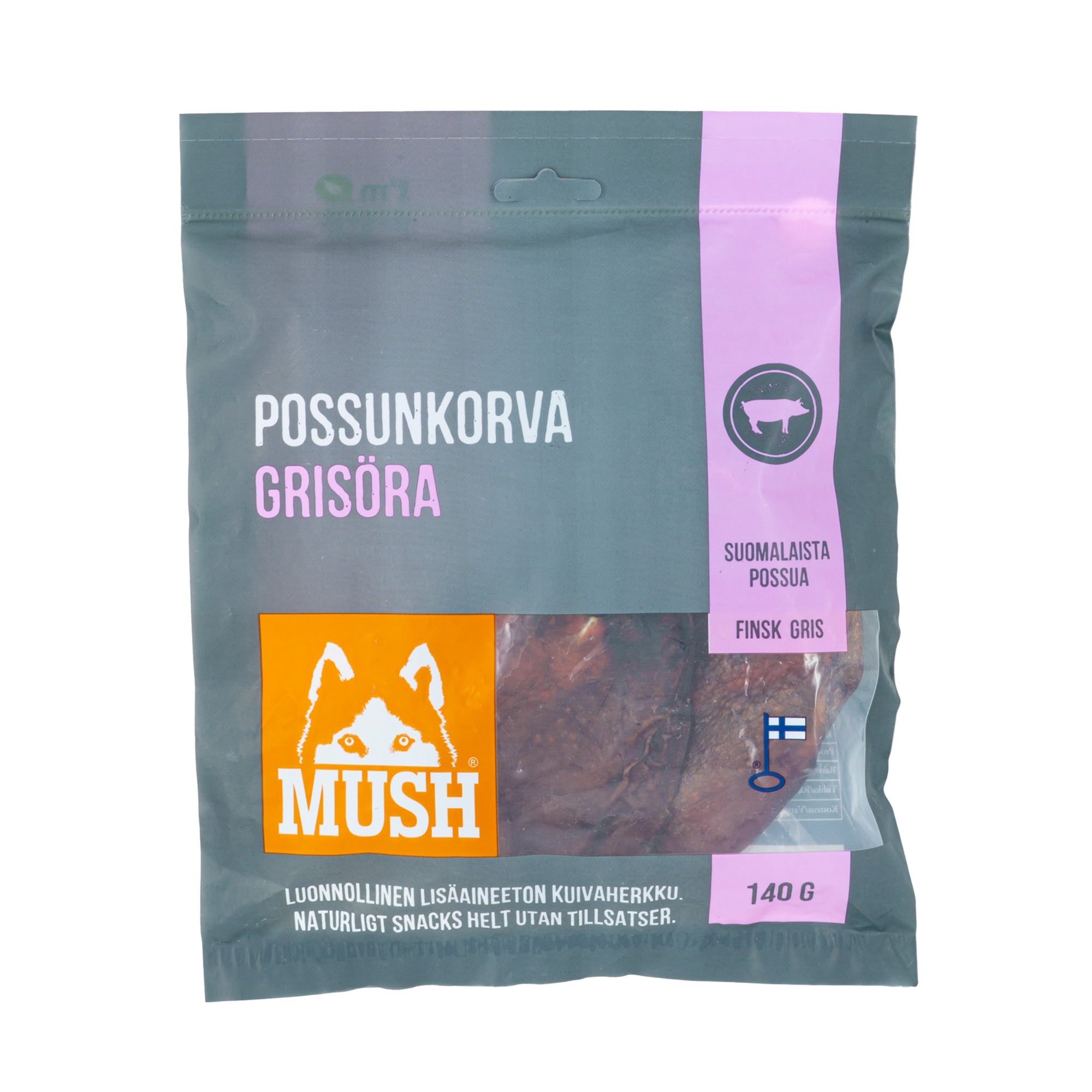 MUSH SNACKS possunkorva 140g