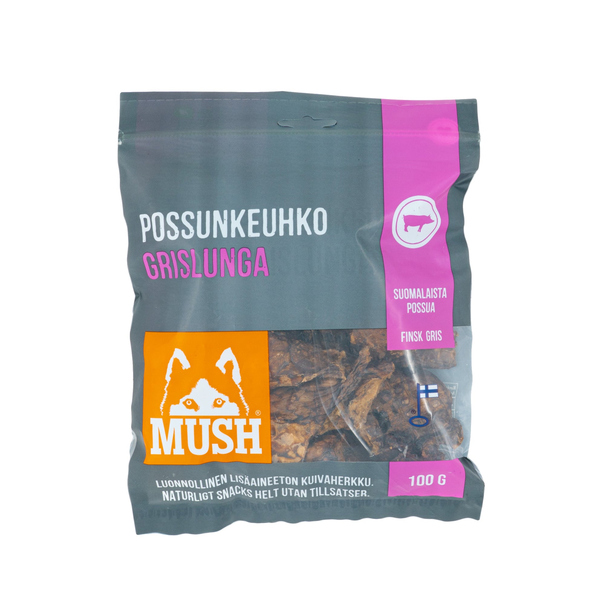 MUSH SNACKS possunkeuhko 100g