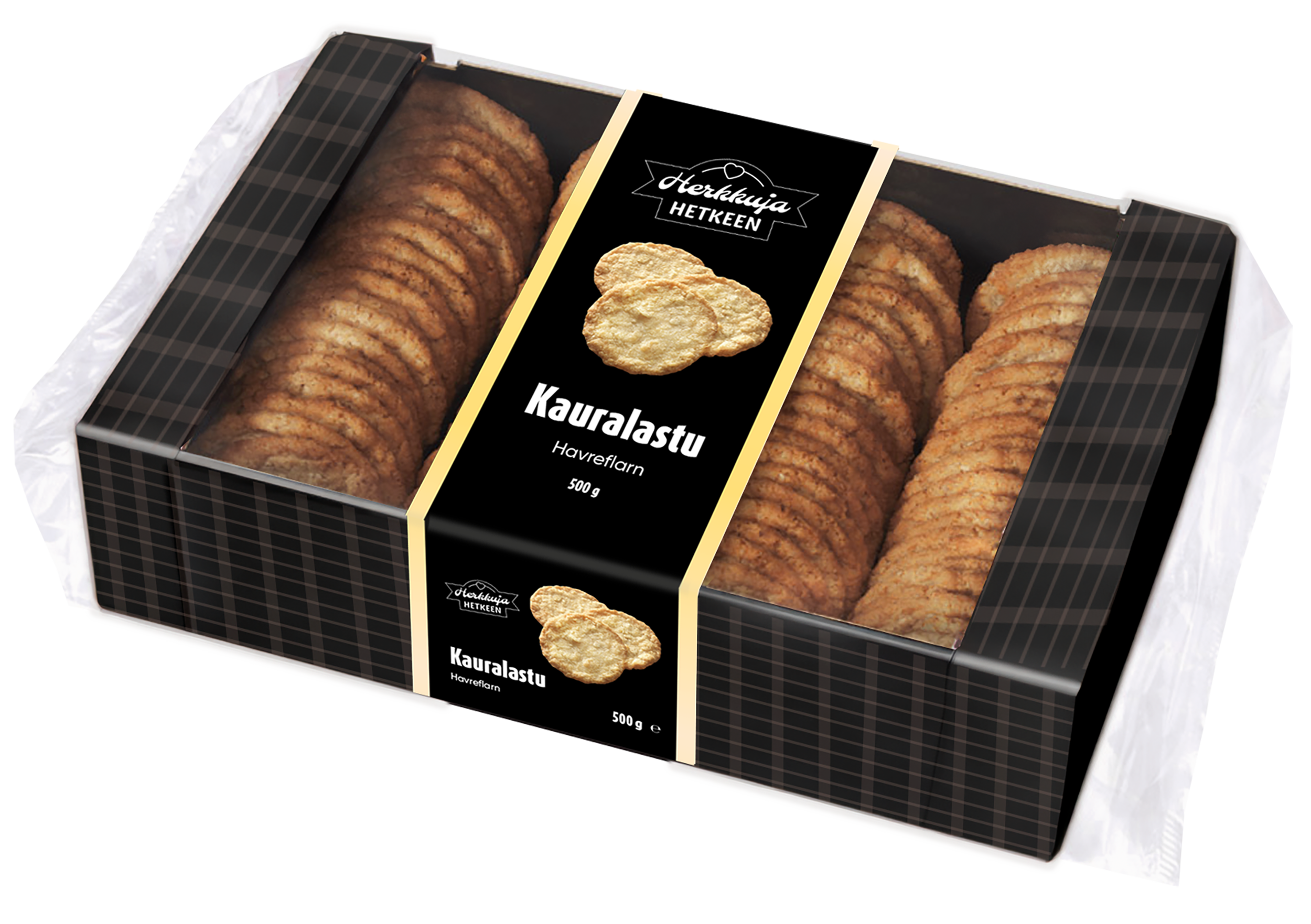 Herkkuja Hetkeen kauralastu 500g