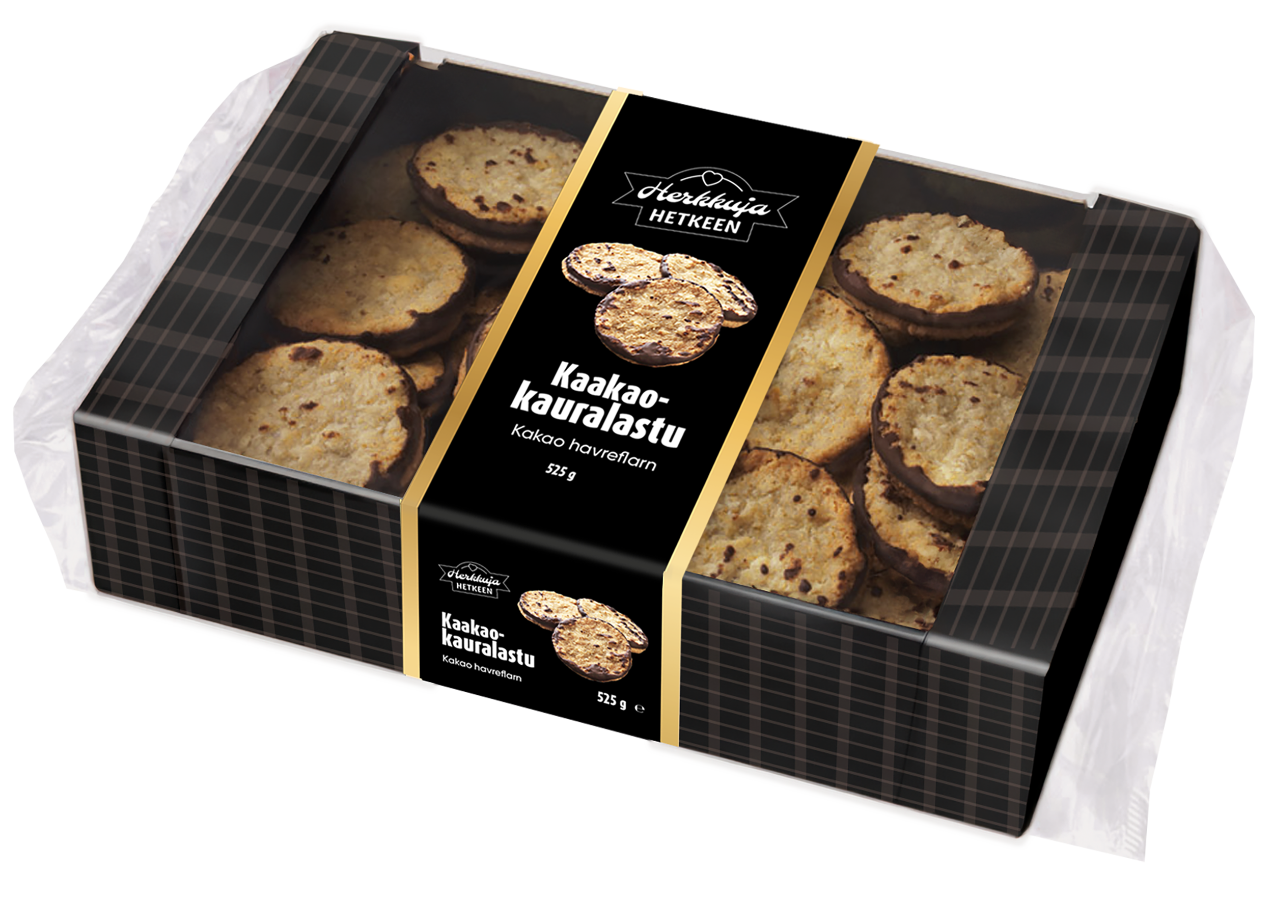 Herkkuja Hetkeen kaakaokaauralastu 500g
