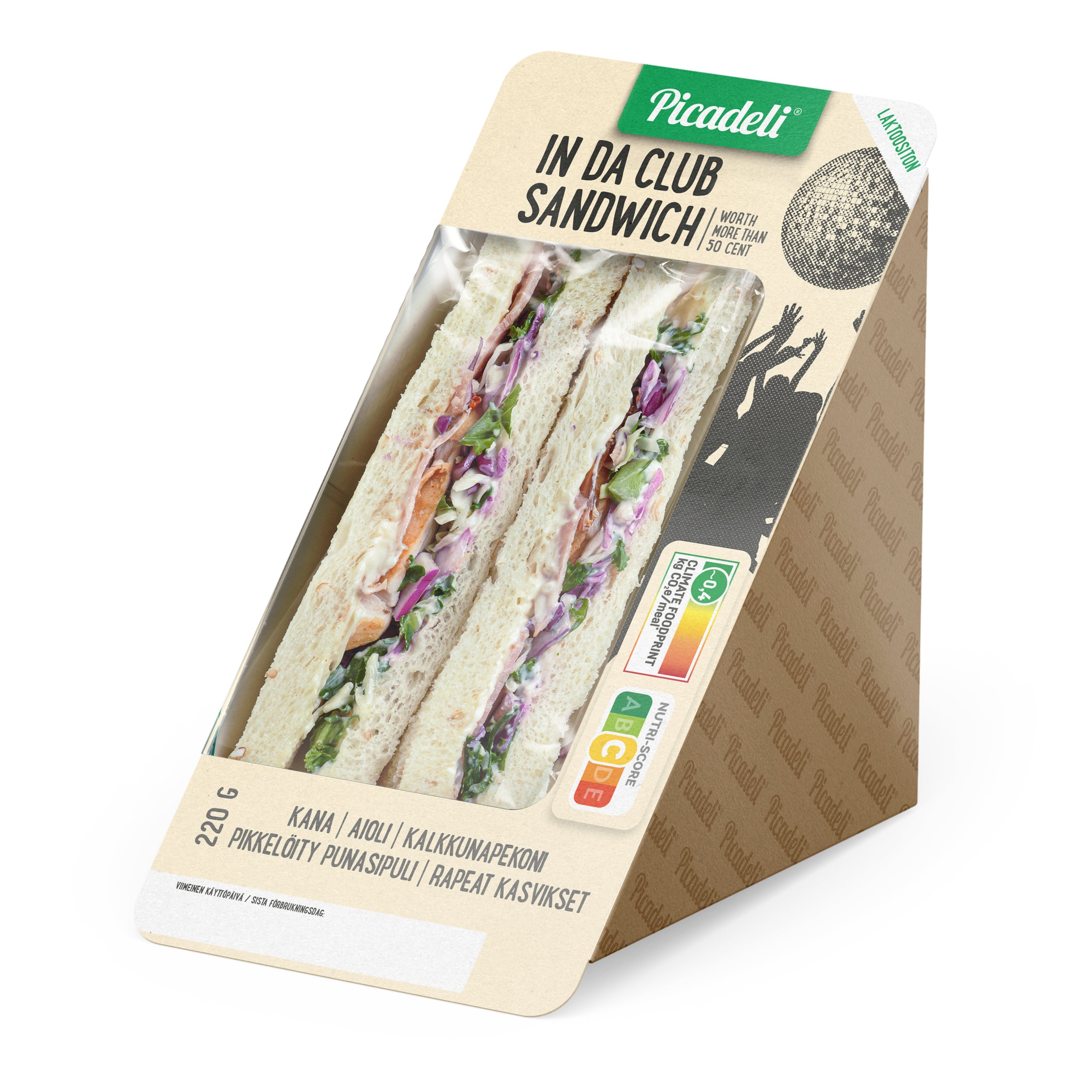 Picadeli In da club sandwich 220g