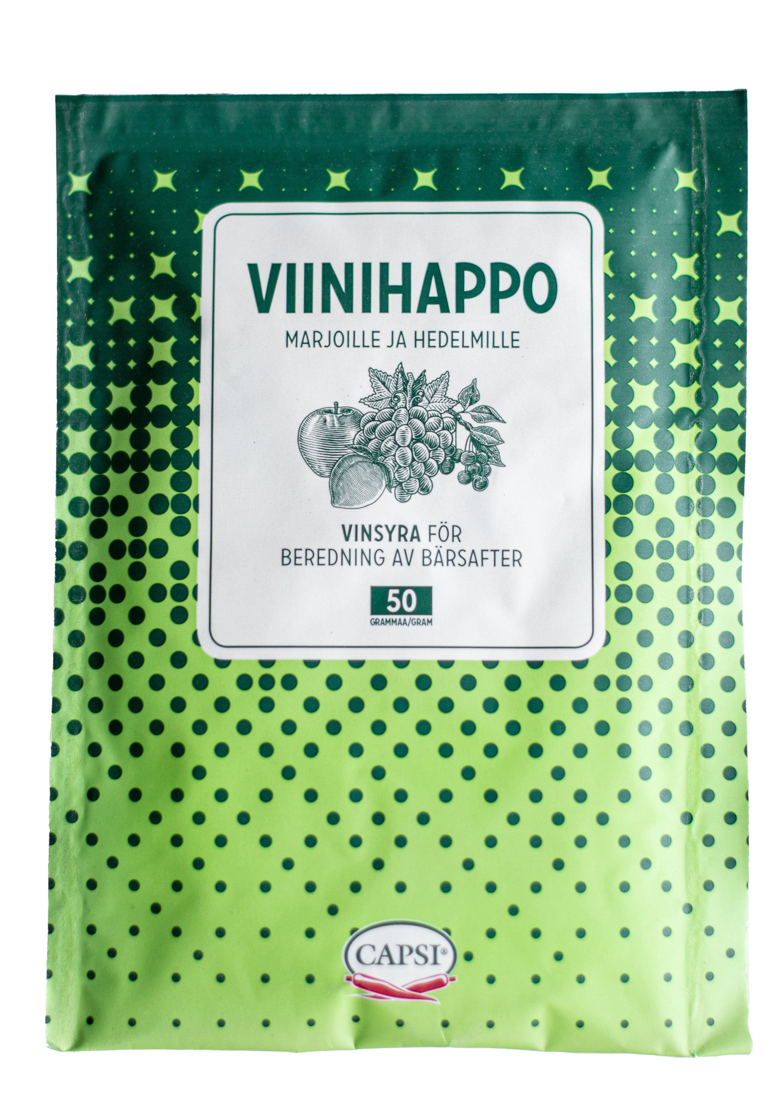 Capsi Viinihappo 50g