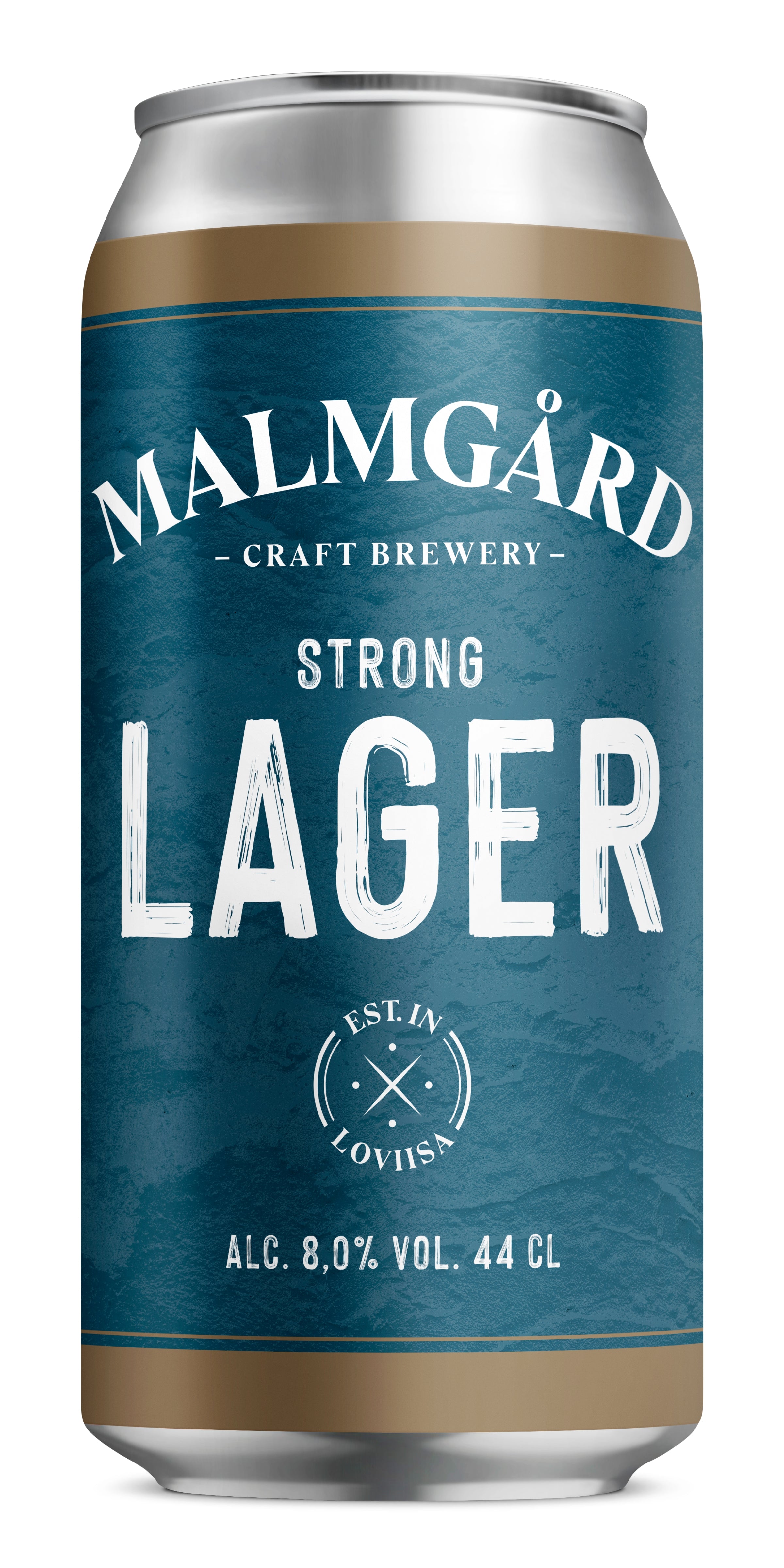 Malmgård Strong Lager 8,0% olut 0,44l tölkki