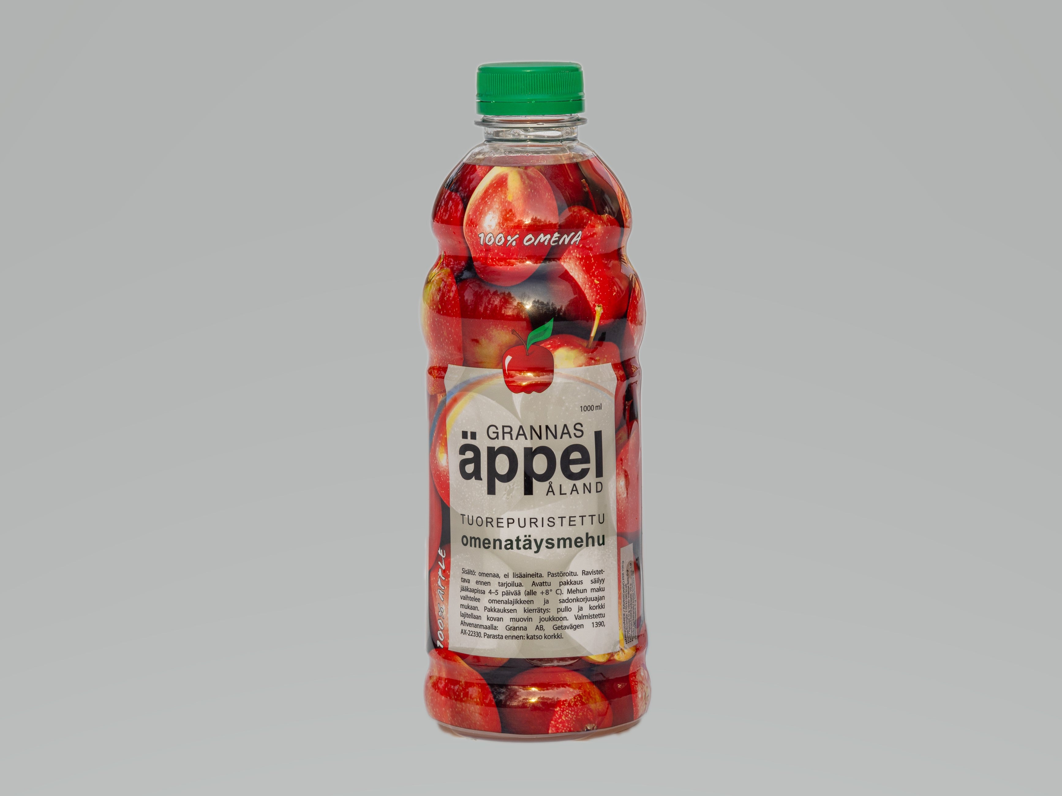 Grannas Omenatäysmehu, tuorepuristettu 1L