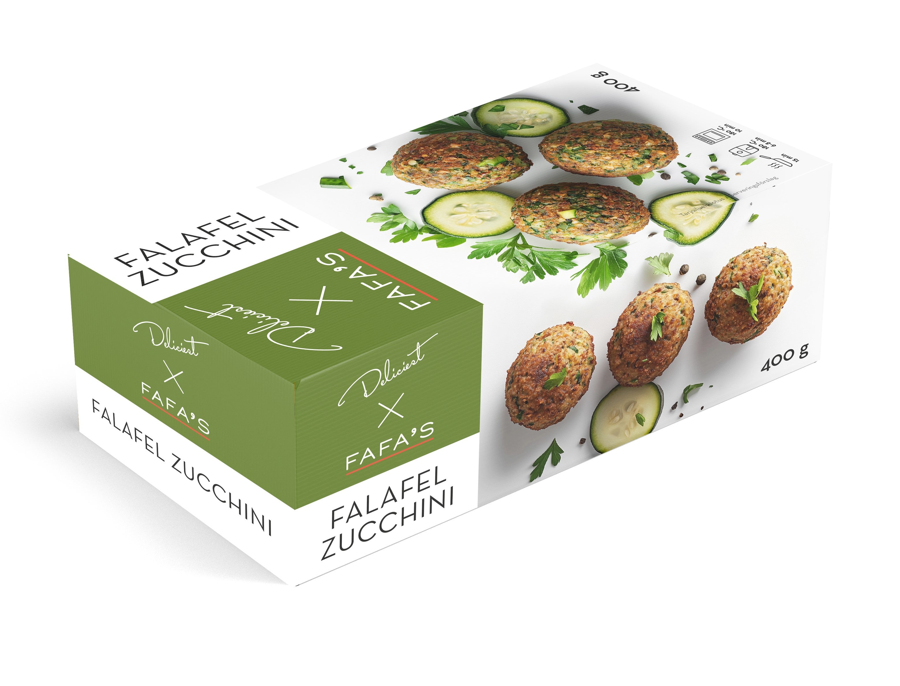 Courgettes falafel de Fafa 400 g pakaste