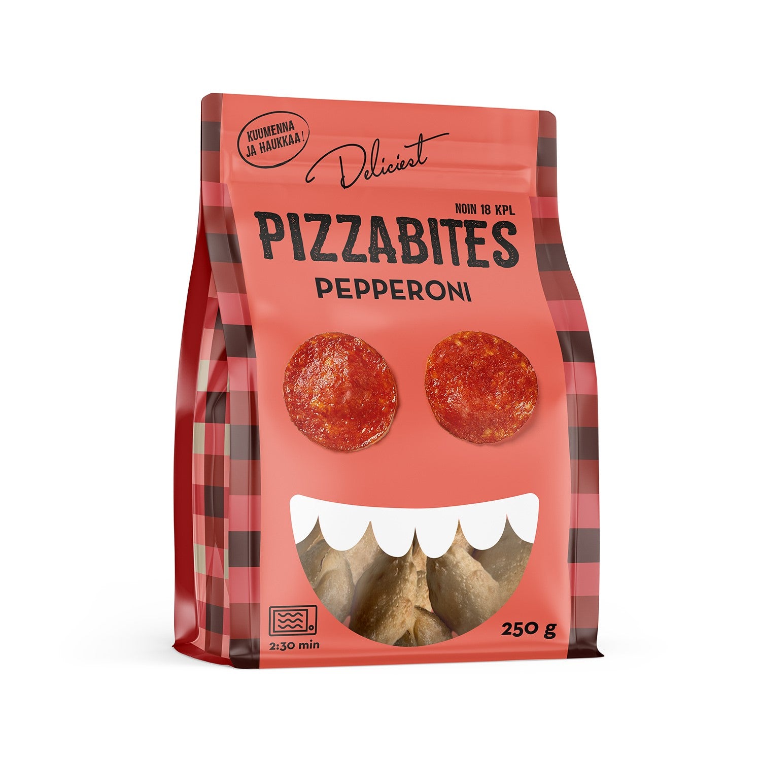 Deliciest Pizza Bites Pepperoni 250 g pakaste