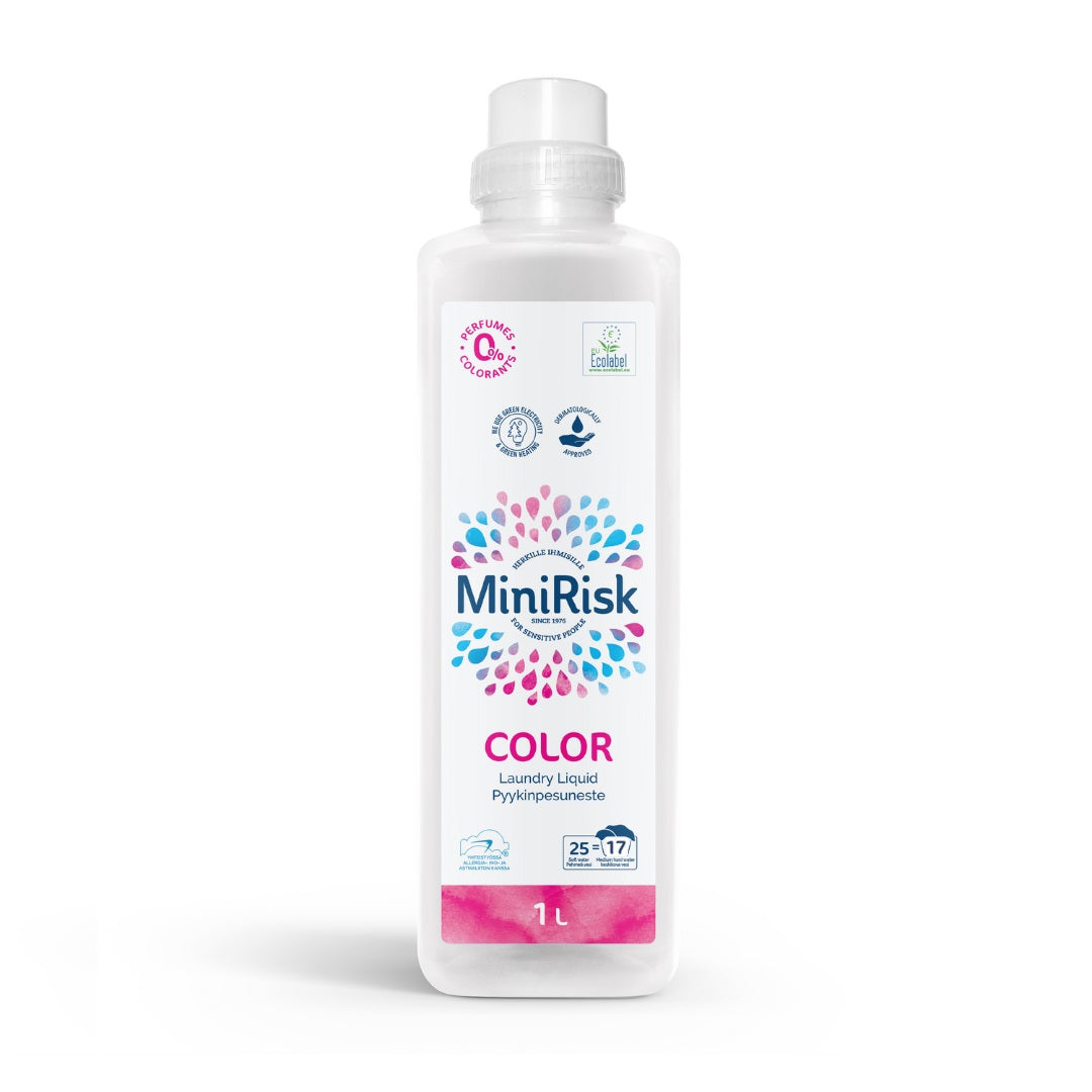 Mini risque pyykinpesuneste 1L couleur