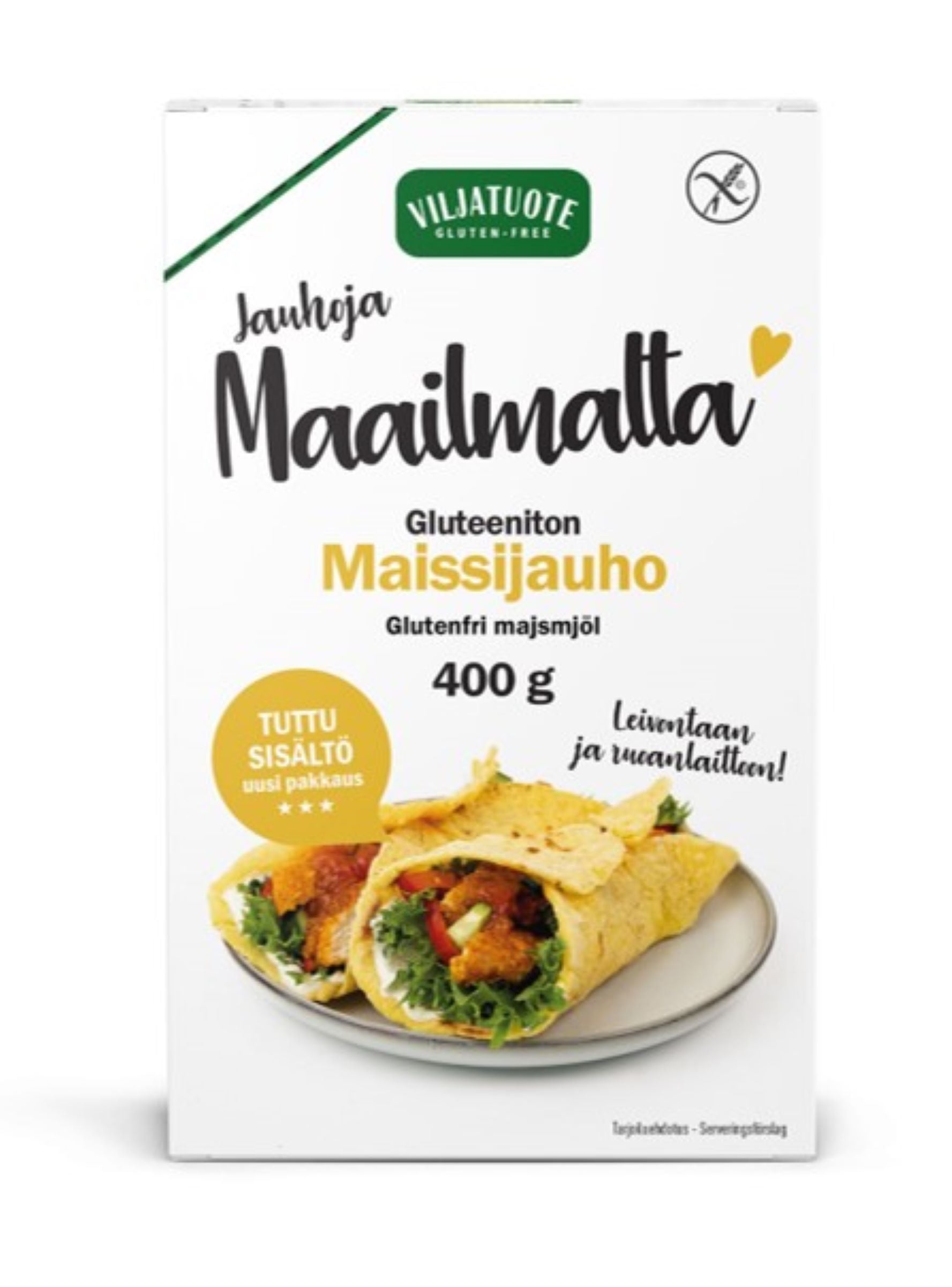 Virtasalmen Viljatuote Gluteeniton Maissijauho 400g