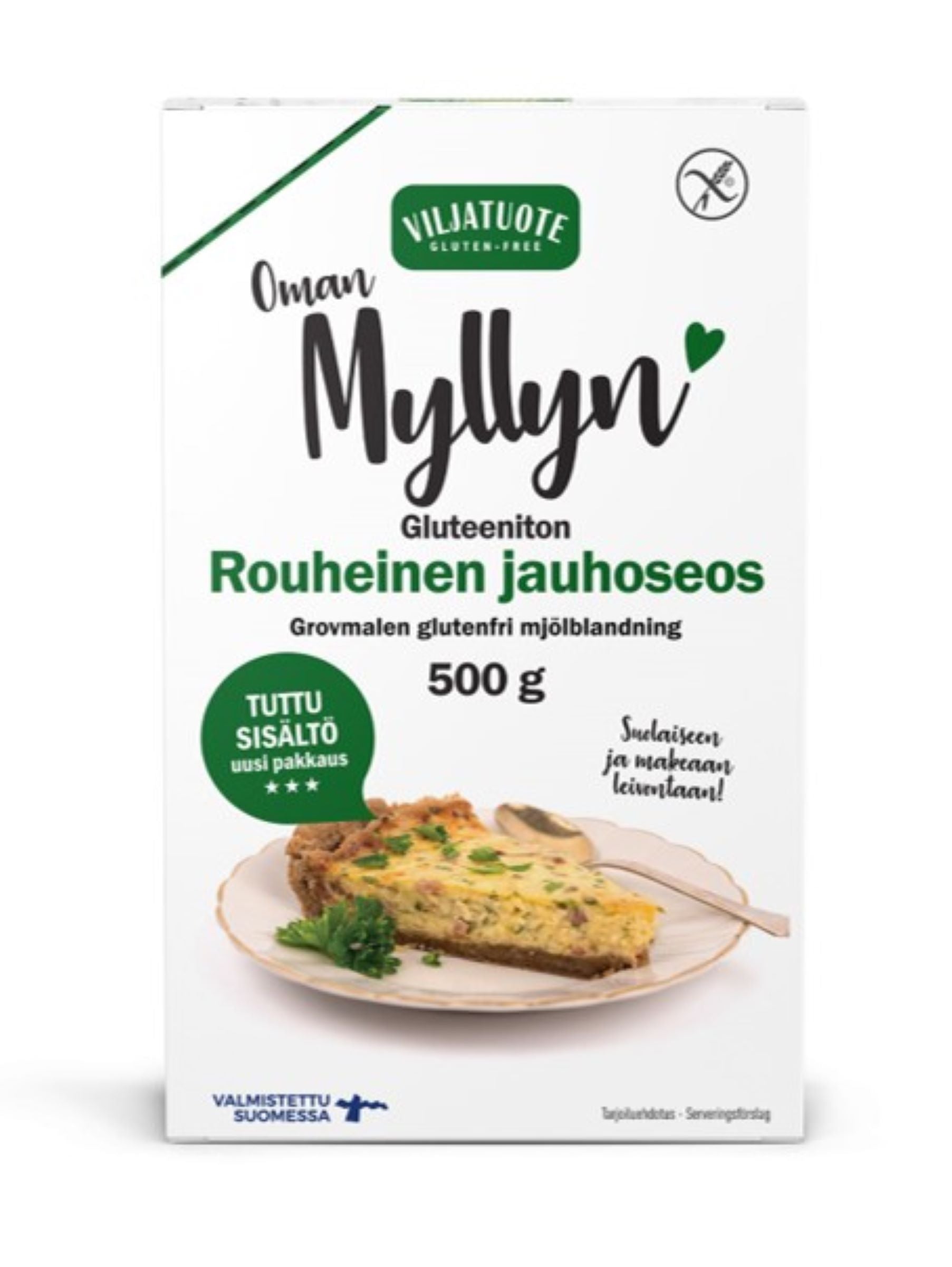 Virtasalmen Viljatuote Rouheinen gluteeniton jauhoseos 500g