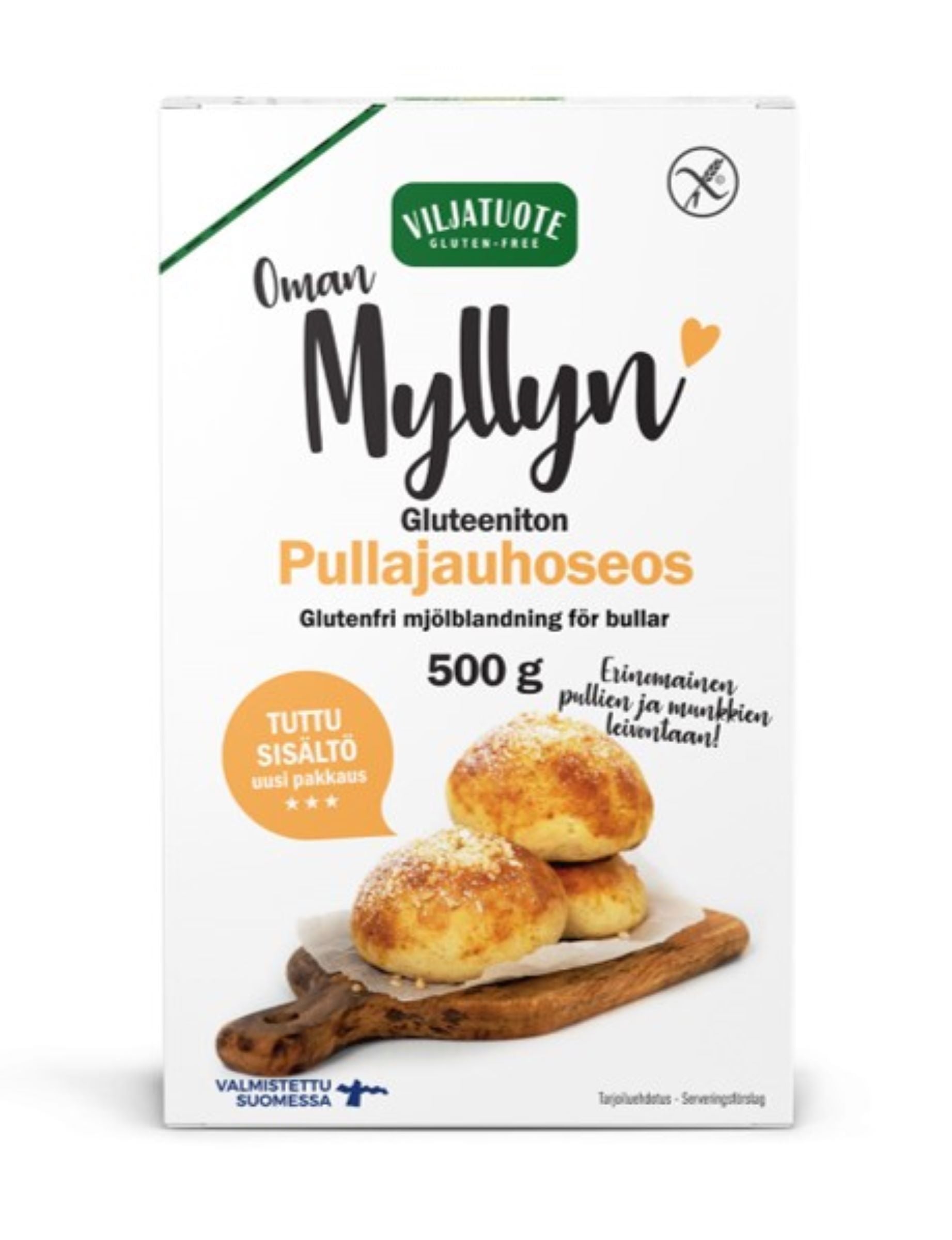 Virtasalmen Viljatuote Gluteeniton Pullajauhoseos 500g