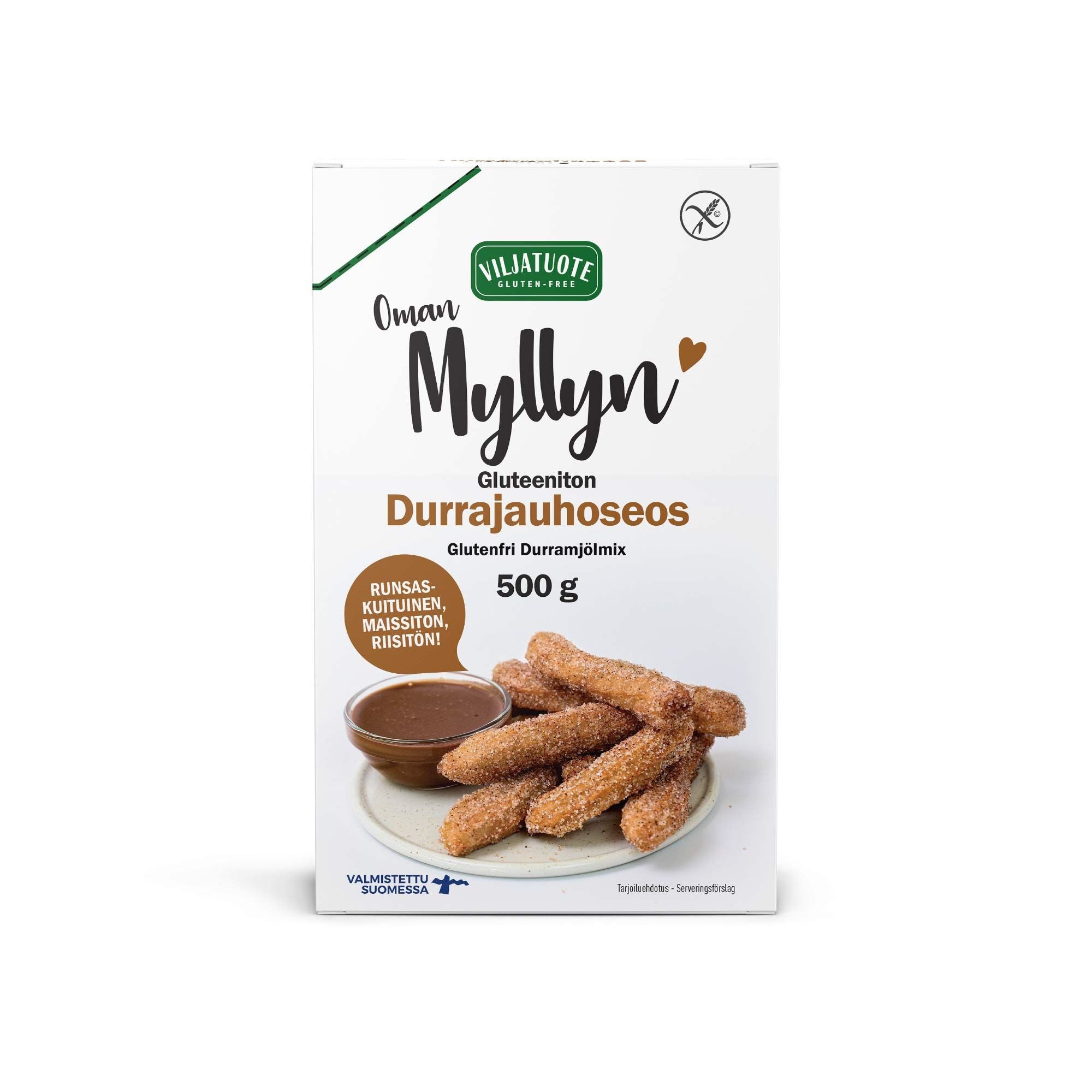 Virtasalmen Viljatuote Gluteeniton Durrajauhoseos 500g