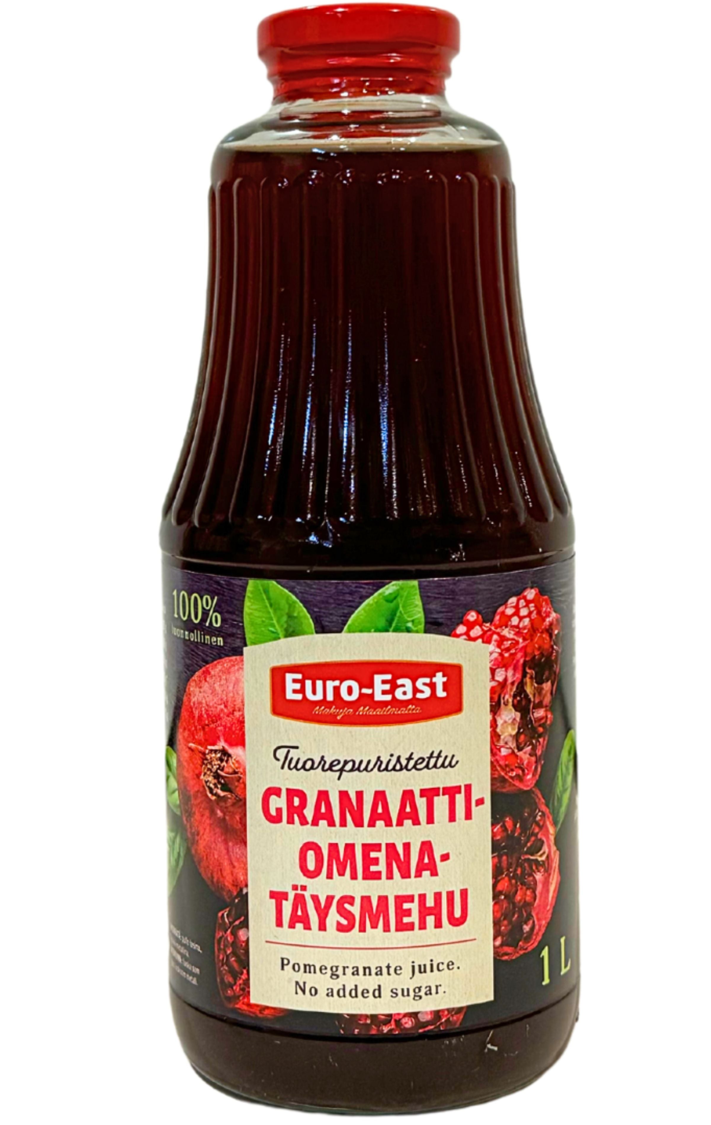 Euro-East Granaattiomenatäysmehu 100% 1,0l