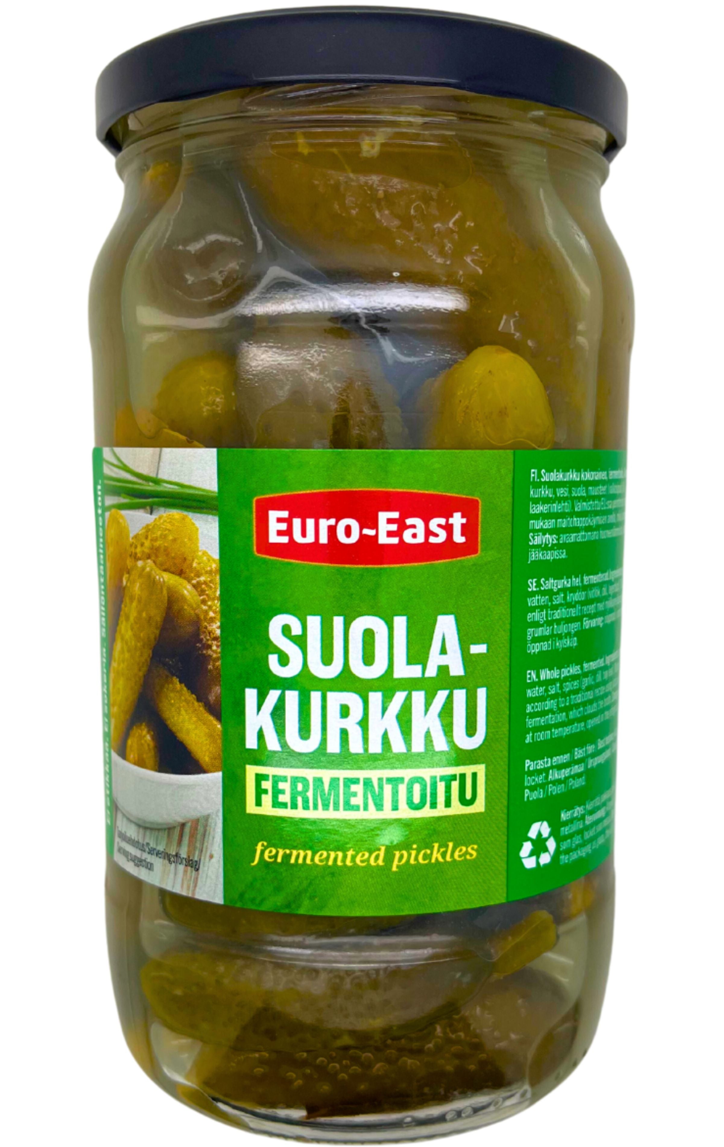 Euro-East Suolakurkku 740g/395g