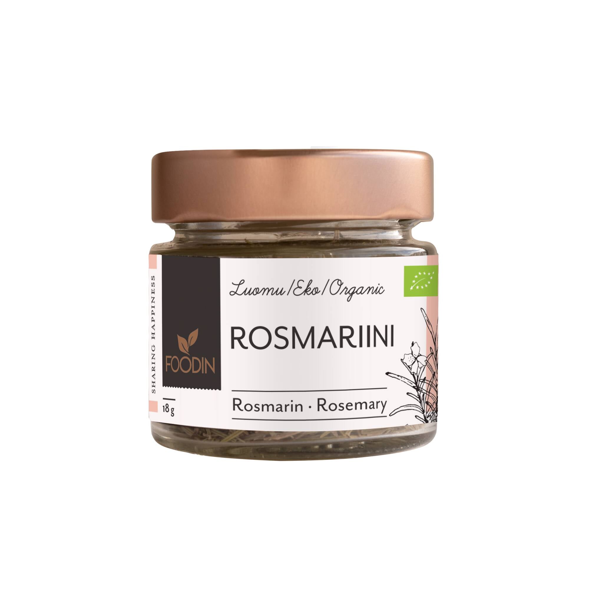 Rosmarinus officinalis Foodin 18 g