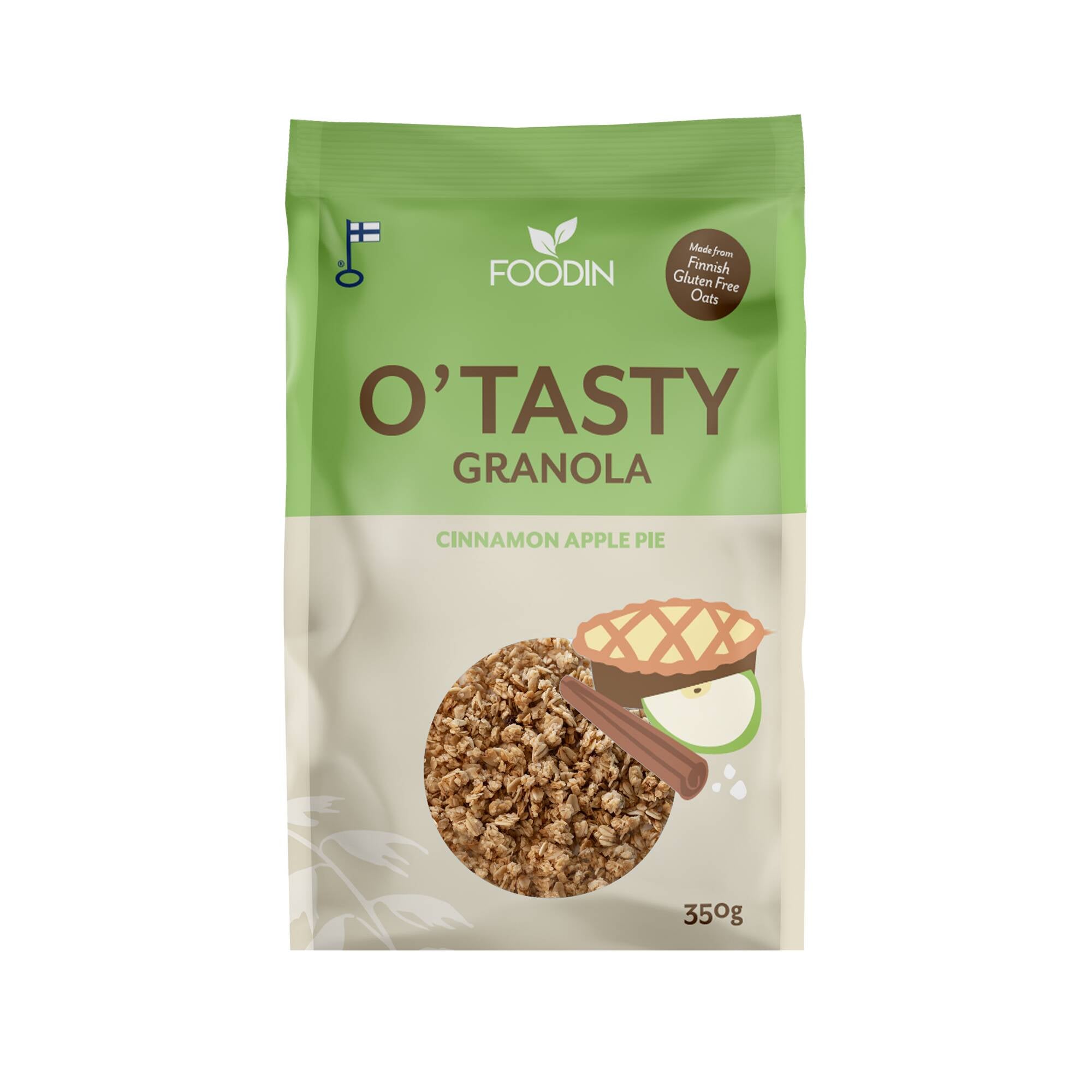 Foodin O`Tasty Omena-Kauragranola 350g