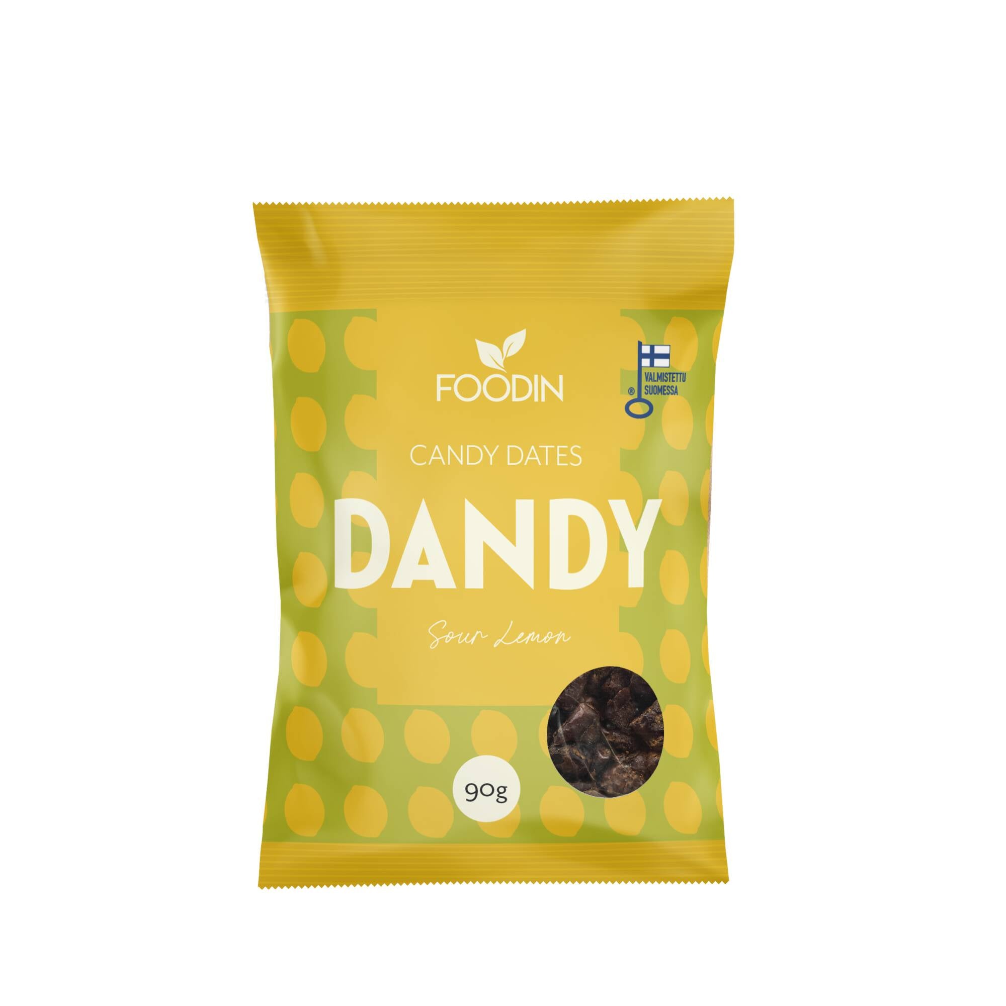 Foodin Dandy Candy Dates, Sour Lemon, 90 g