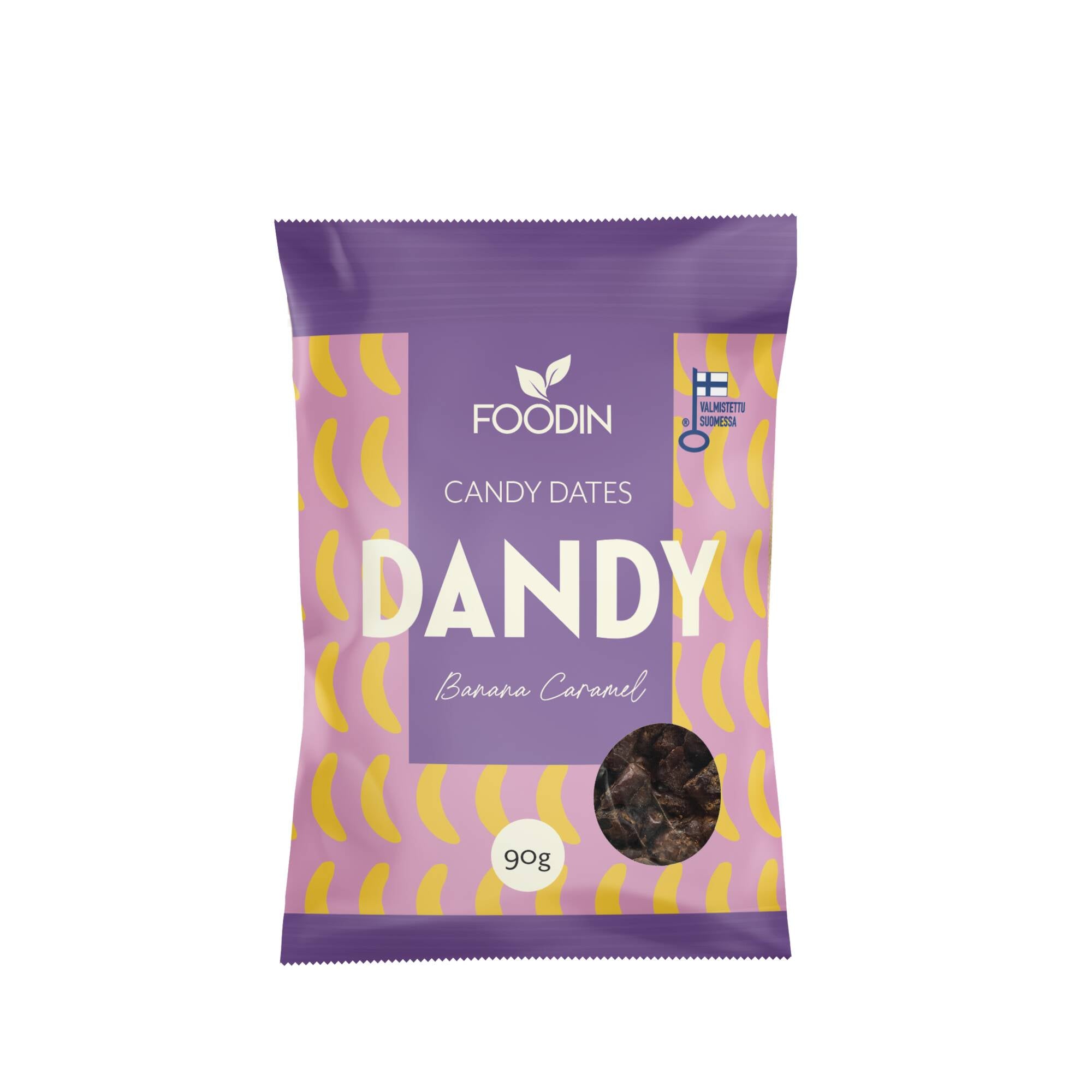Foodin Dandy Candy Dates, Banana Caramel, 90g