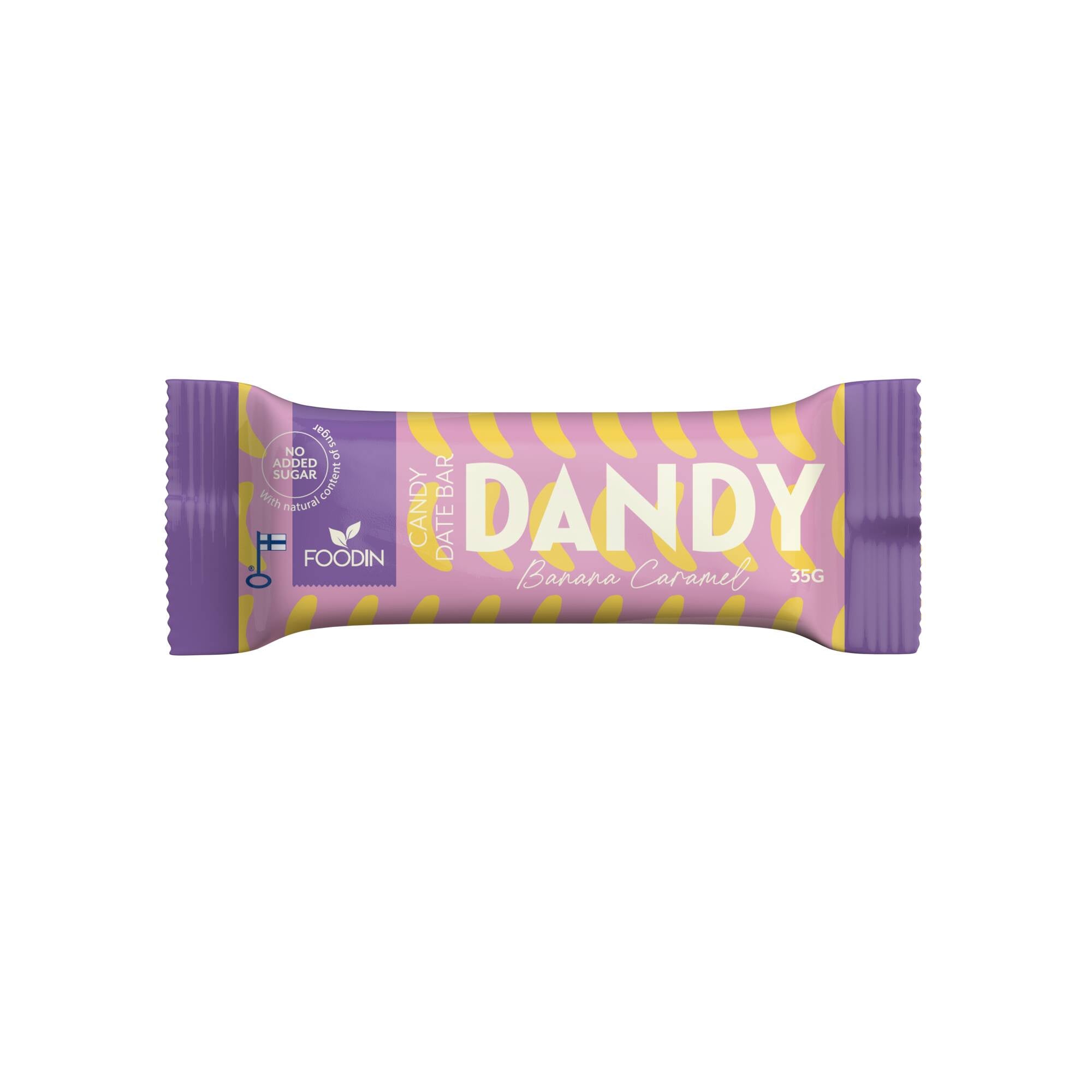 Foodin Dandy Candy Bar, Banana Caramel, 35 g