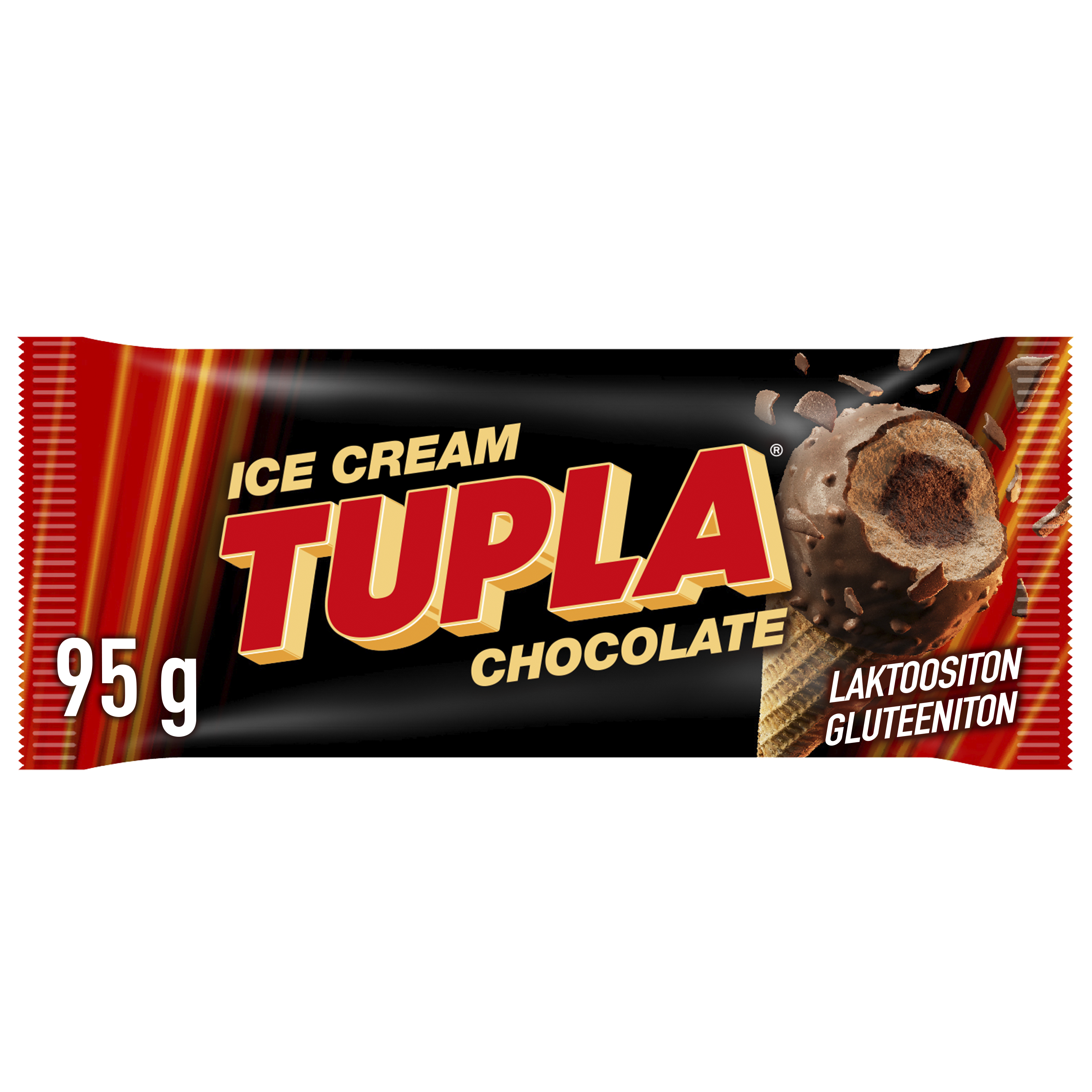 Tupla Chocolate jäätelötuutti 150ml/95g