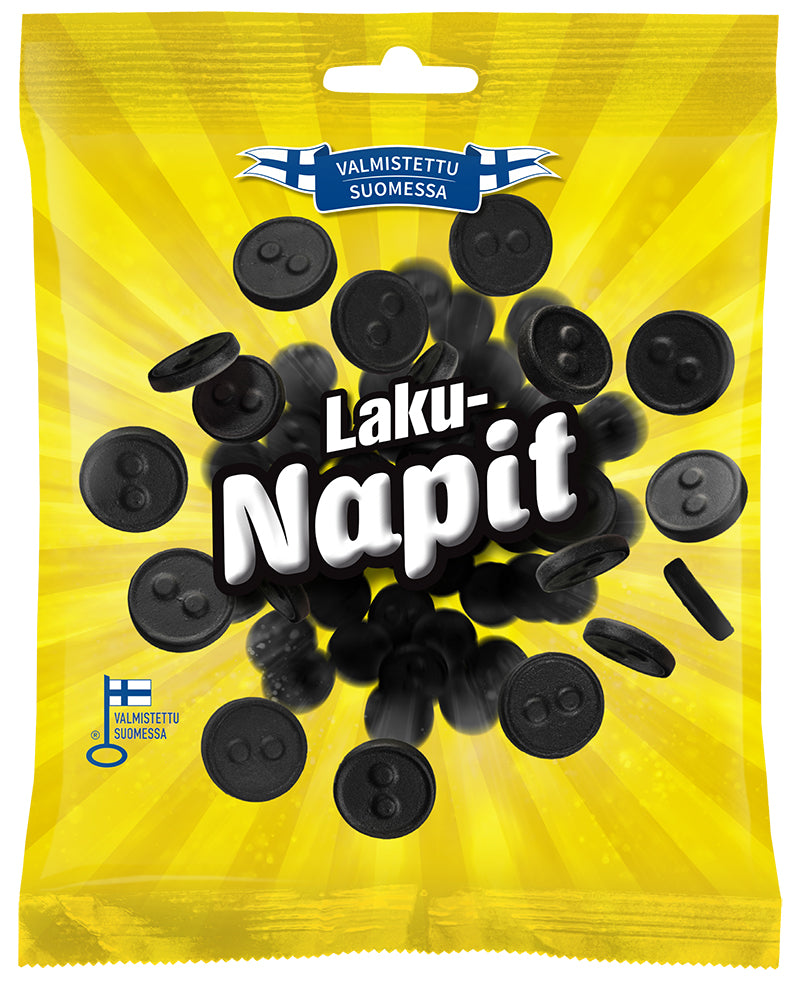 Finlandia Candy lakunapit 110g lakritsinmakuisia makeisia