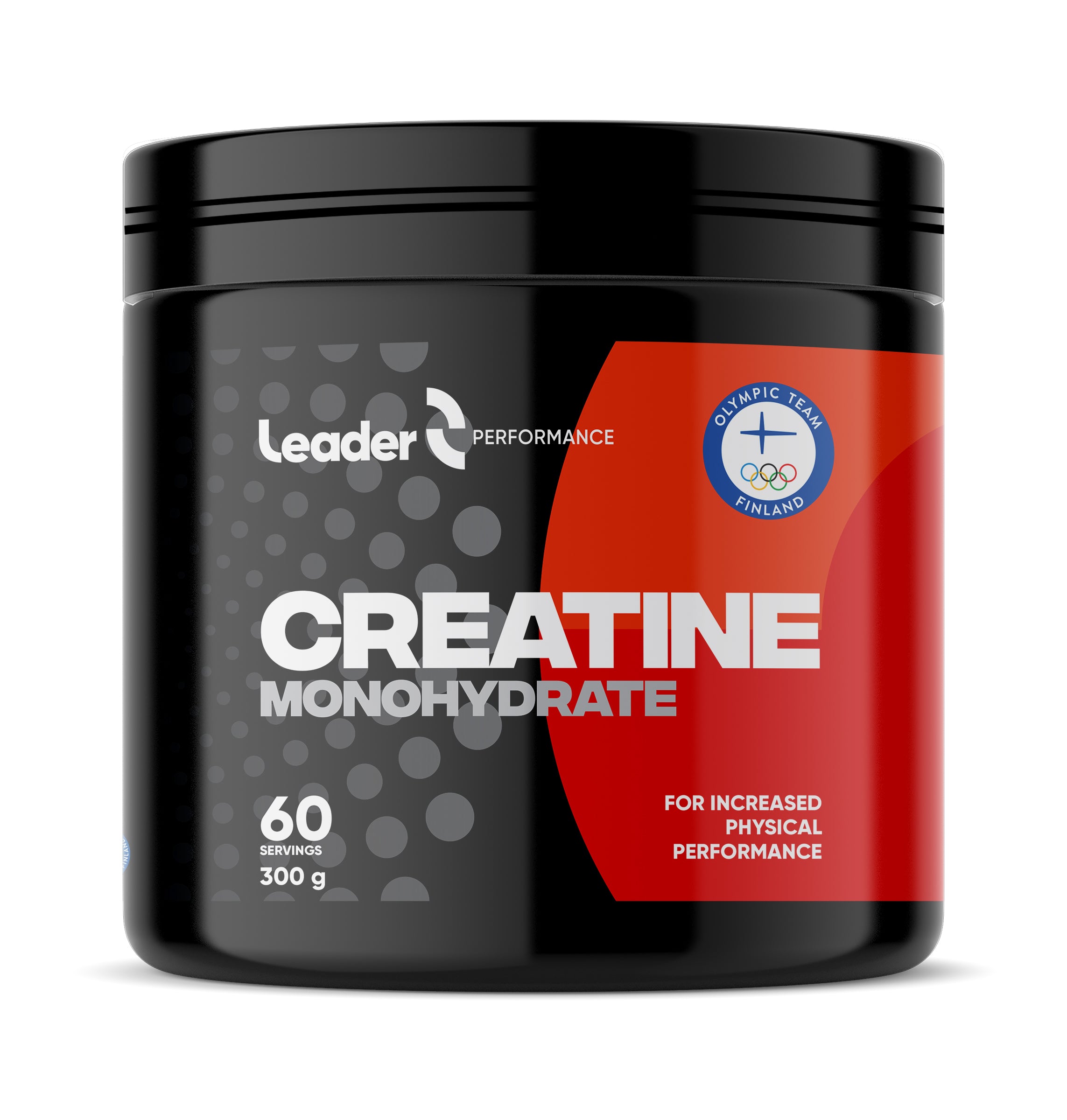 Leader Performance ravintolisä Kreatiinimonohydraatti C-vitamiinijuomajauhe 300g