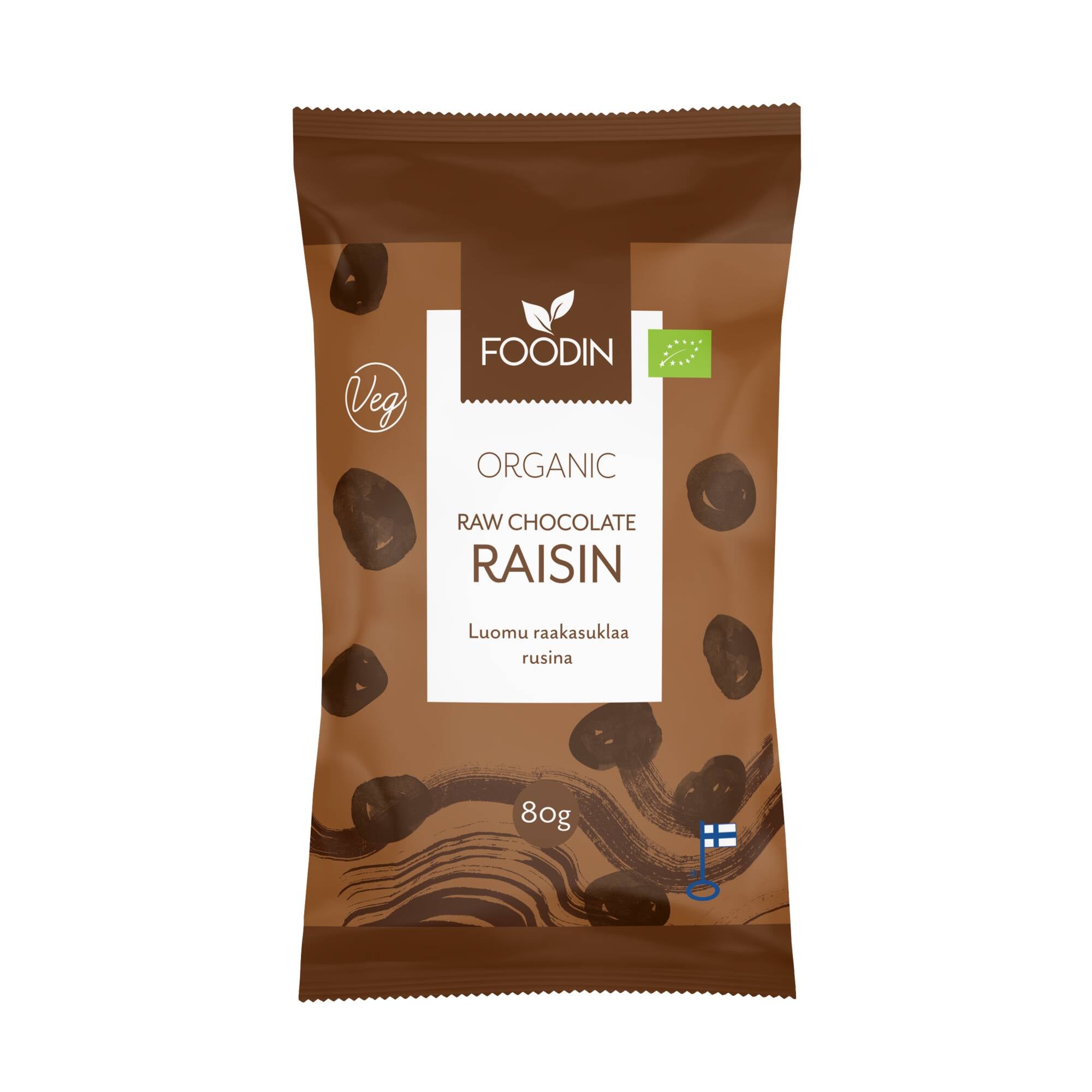 Foodin Raakasuklaarusina luomu 80g