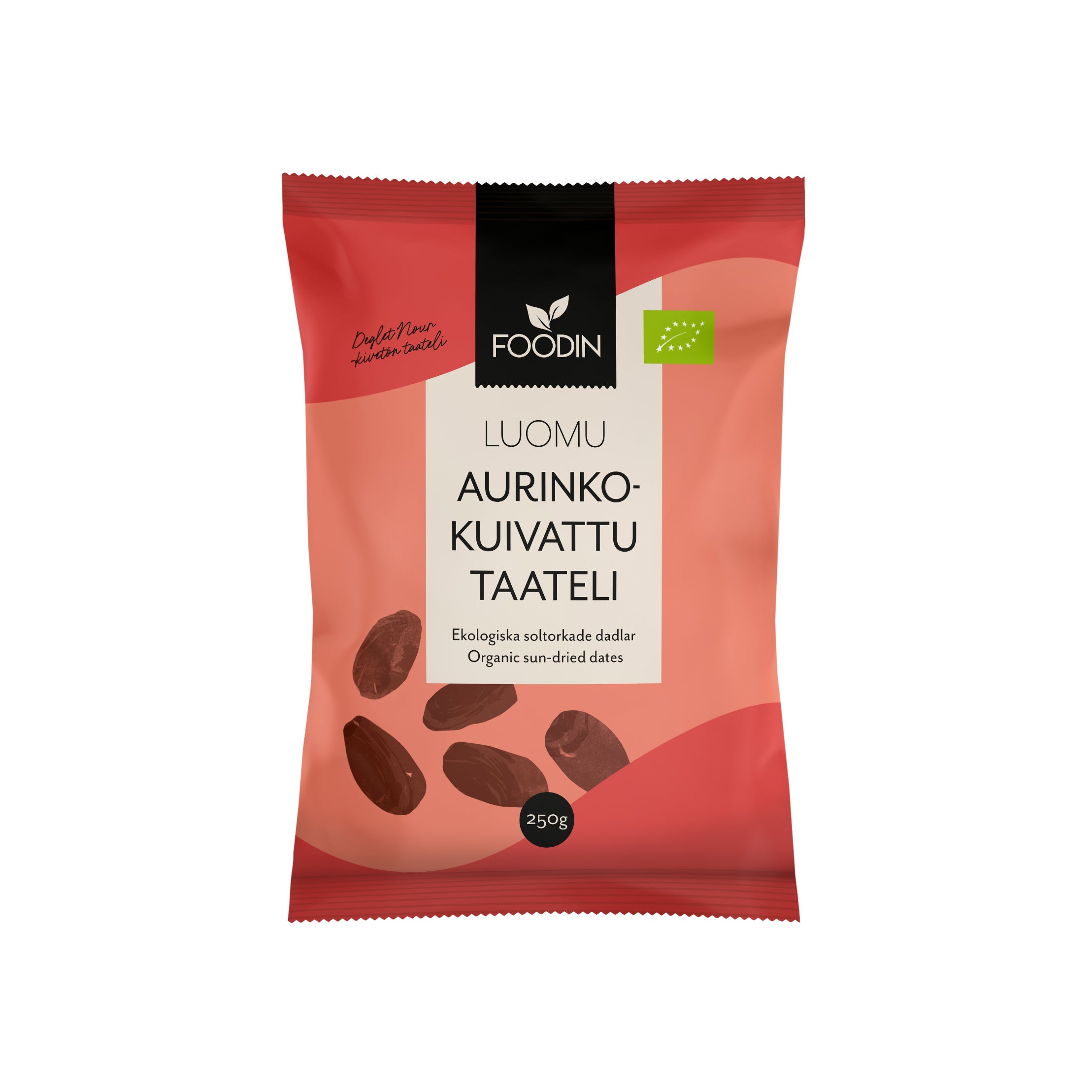 Foodin Aurinkokuivattu taateli luomu 250g