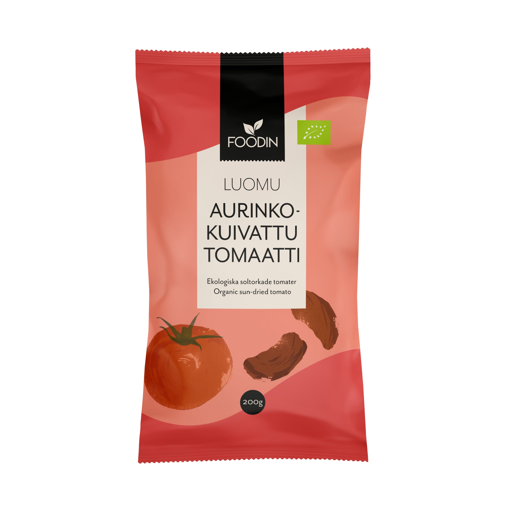 Foodin Aurinkokuivattu tomaatti luomu 200g