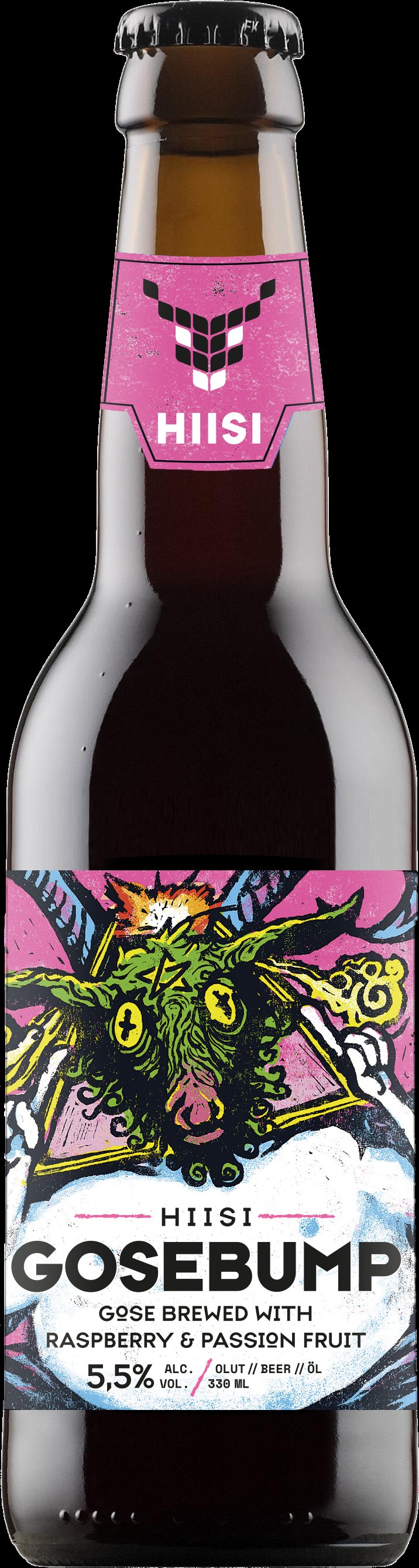 HIISI Gosebump Raspberry & Passionfruit Gose 5,5%