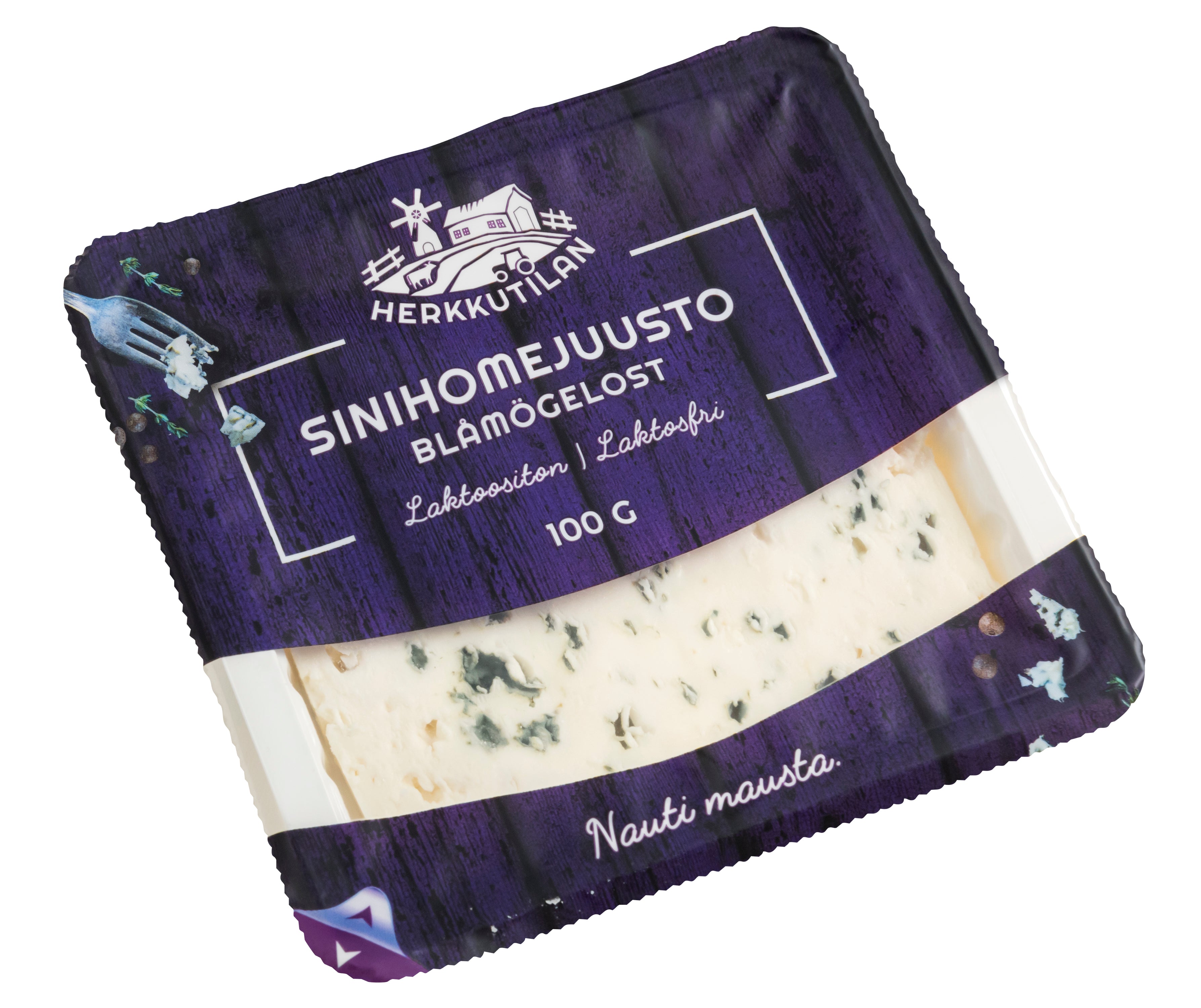 Herkkutilan Sinihomejuusto laktoositon 100g