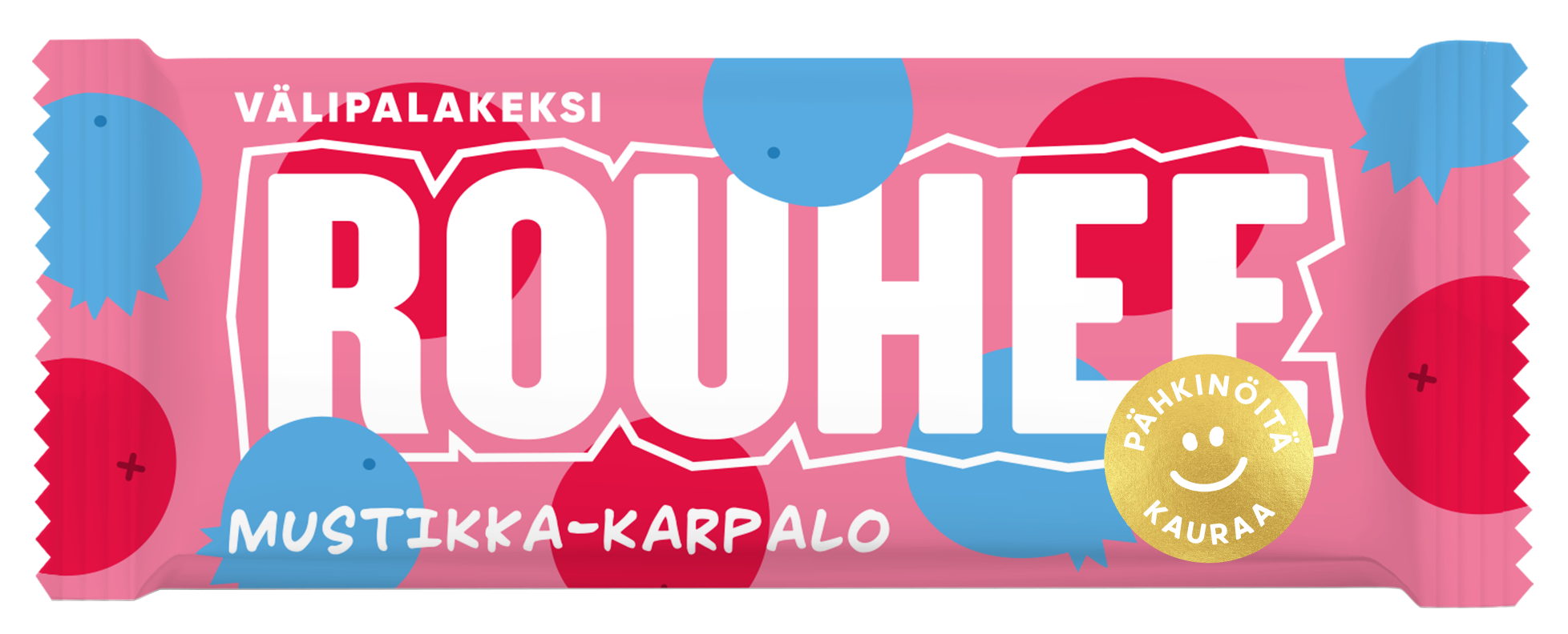 Rouhee Mustikka-Karpalo välipalakeksi 30g