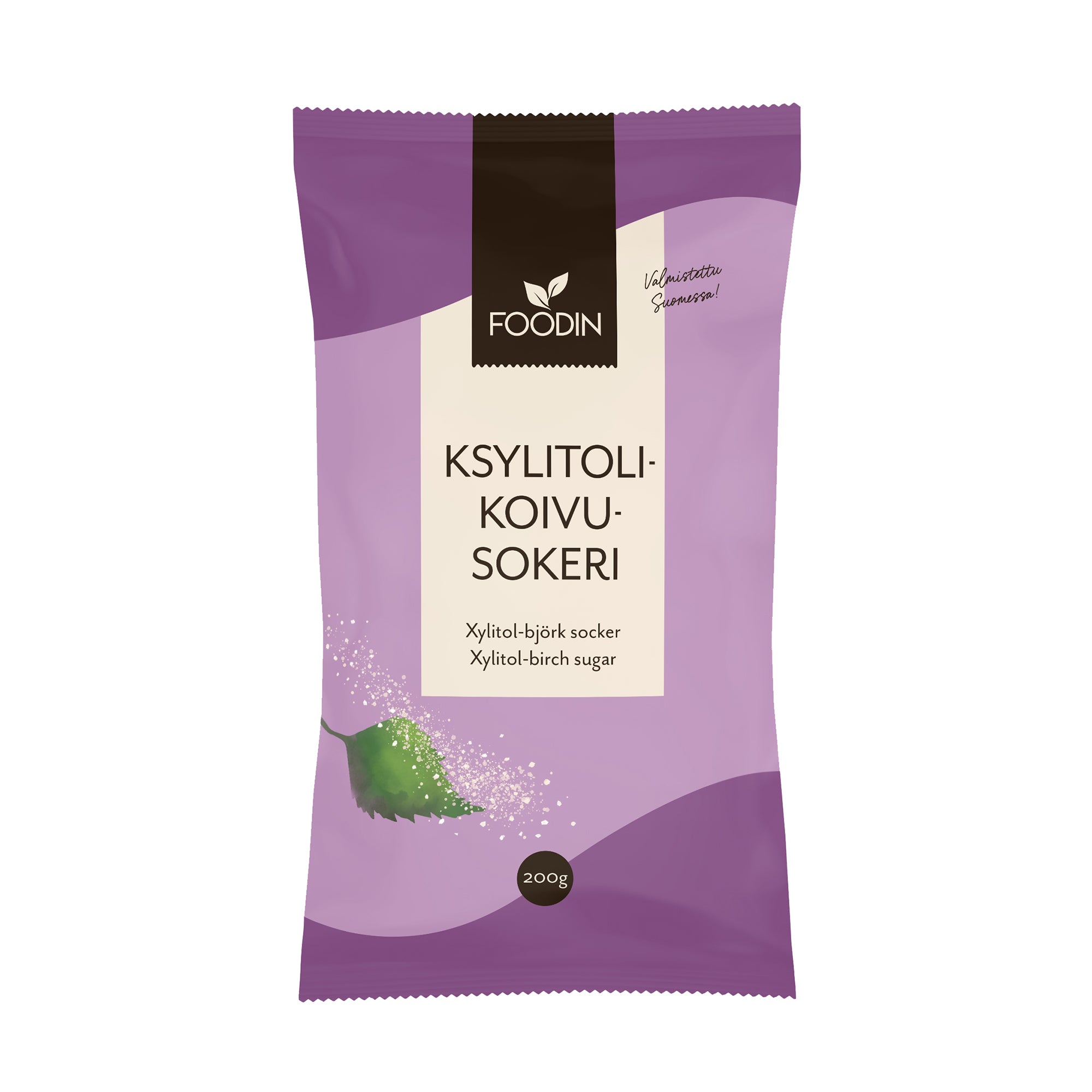 Foodin Ksylitoli- Koivusokeri 200g
