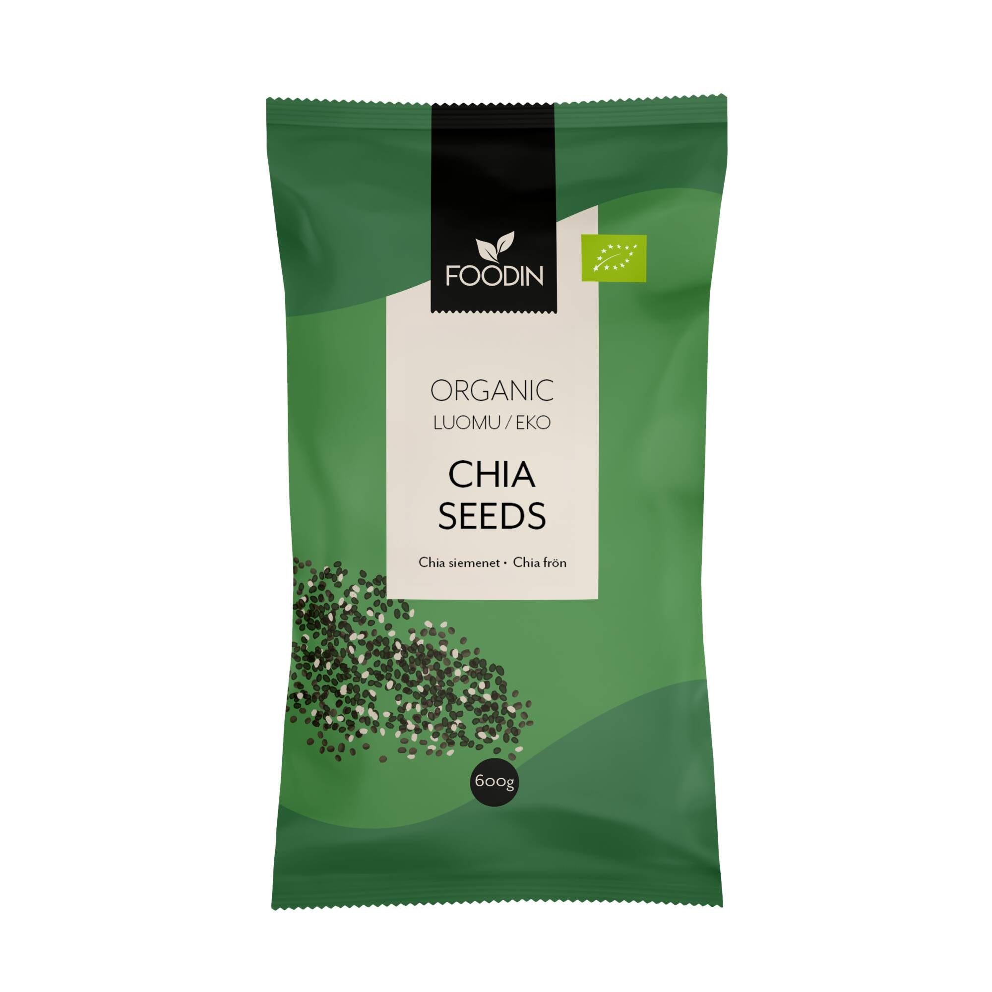 Foodin Chia-siemen luomu 600g