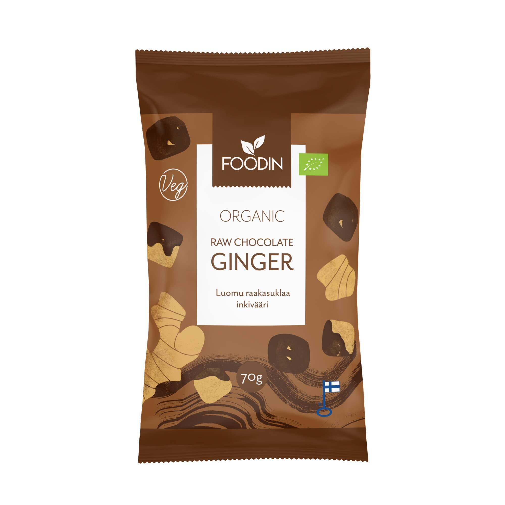Foodin Raakasuklaainkivääri luomu 70g