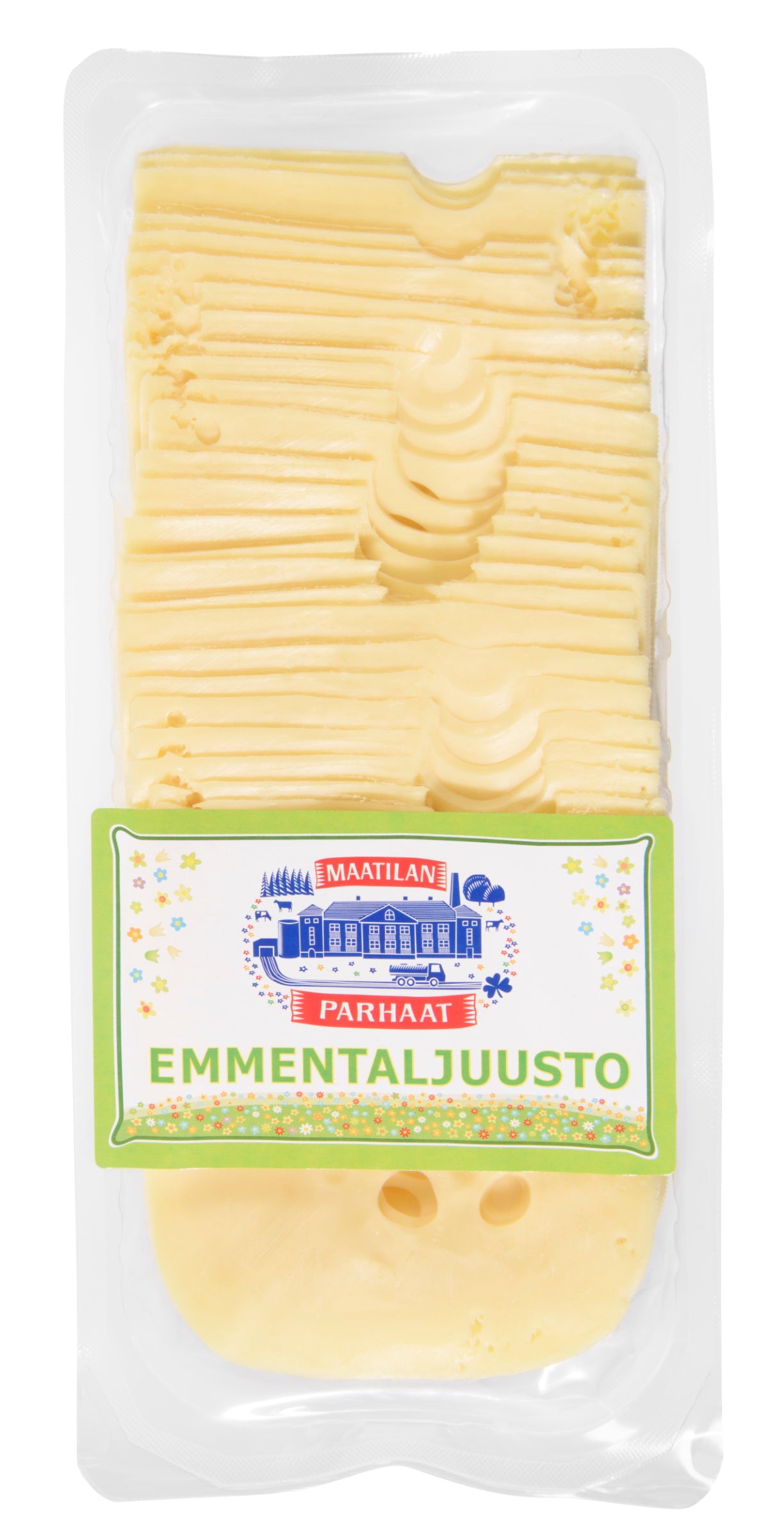 Maatilan Parhaat emmentaljuusto 600g laktoositon, viipaloitu